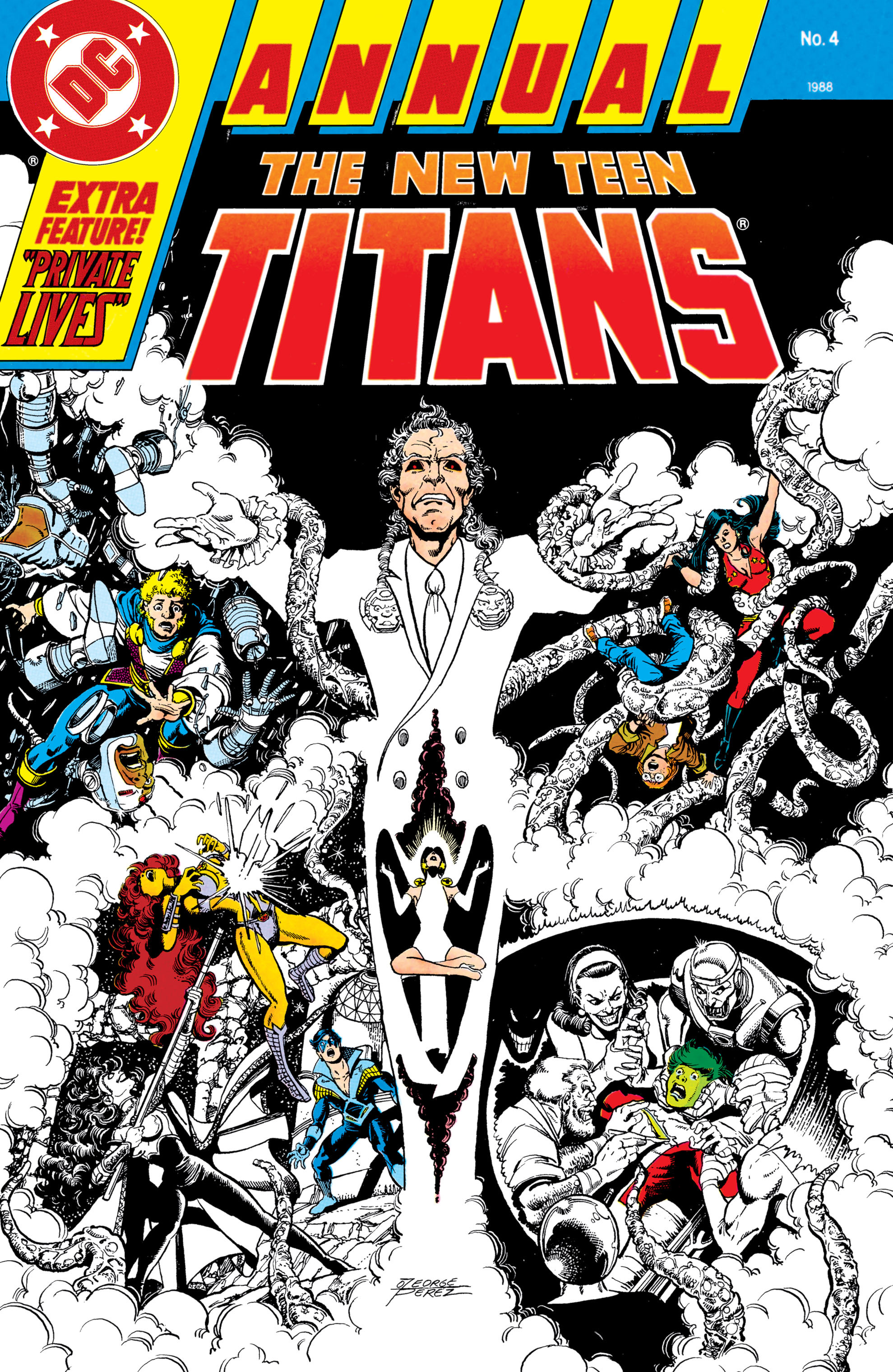Read online The New Teen Titans (1984) comic -  Issue # _Annual 4 - 1