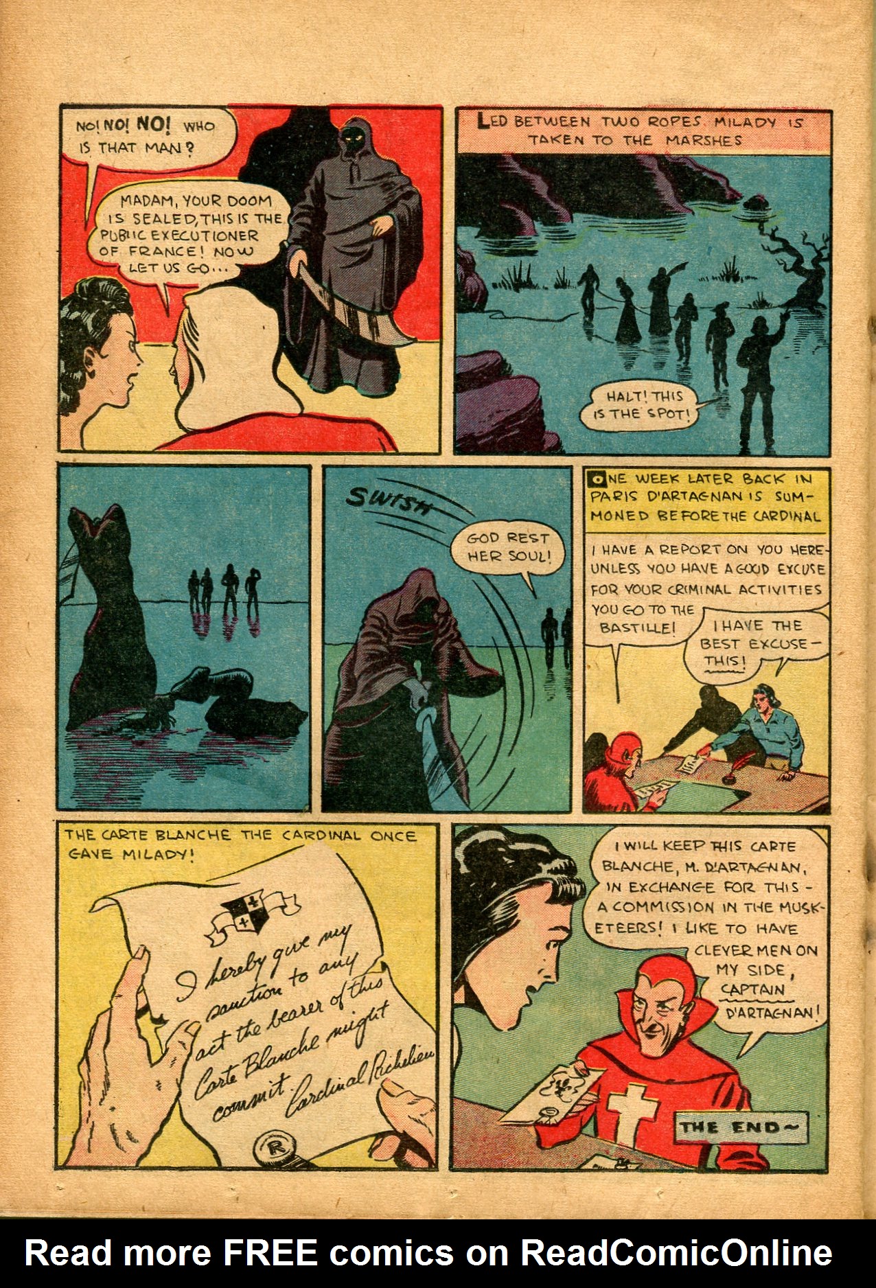 Read online Shadow Comics comic -  Issue #8 - 48