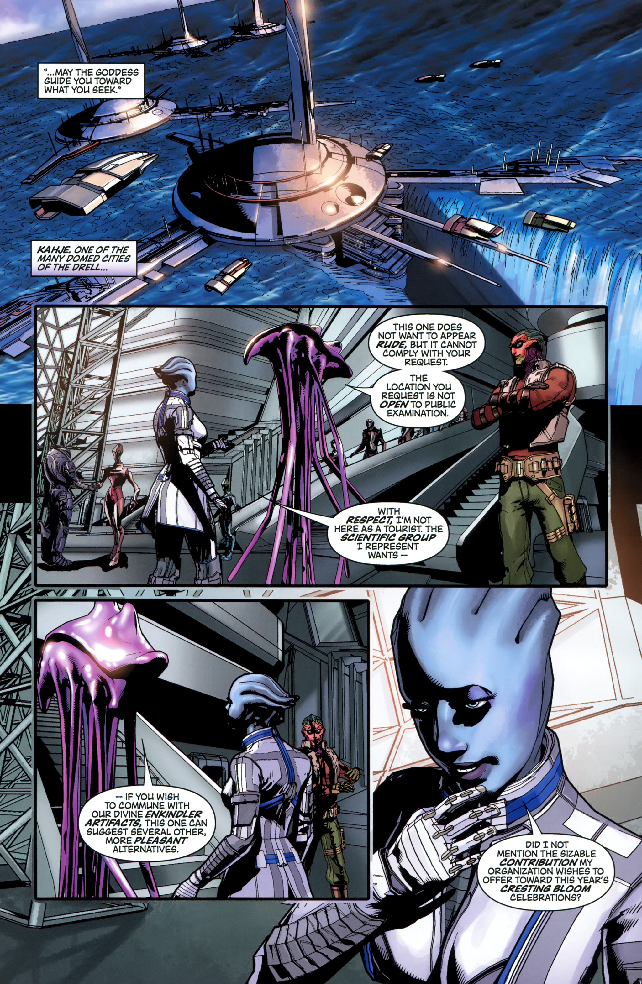 Read online Mass Effect: Homeworlds comic -  Issue #4 - 8