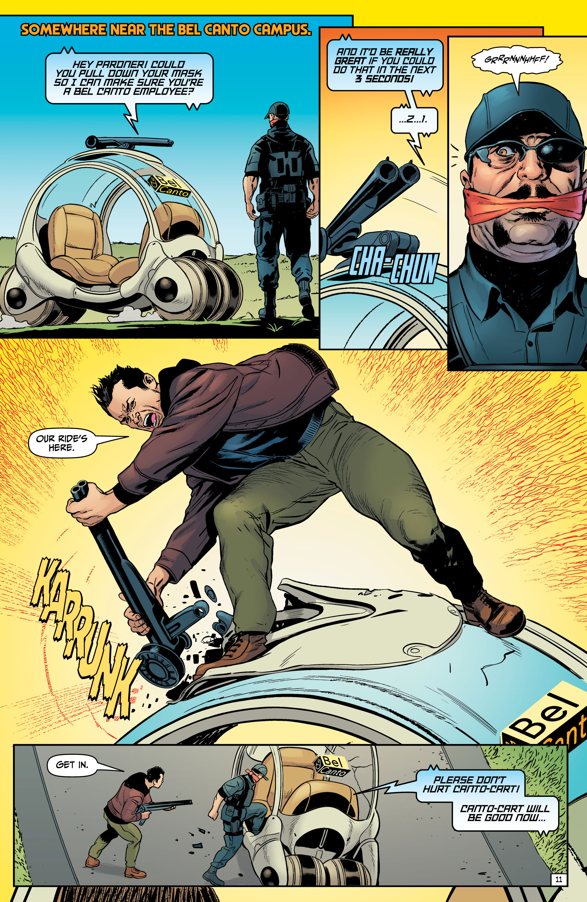 Read online Billionaire Island: Cult of Dogs comic -  Issue #6 - 13