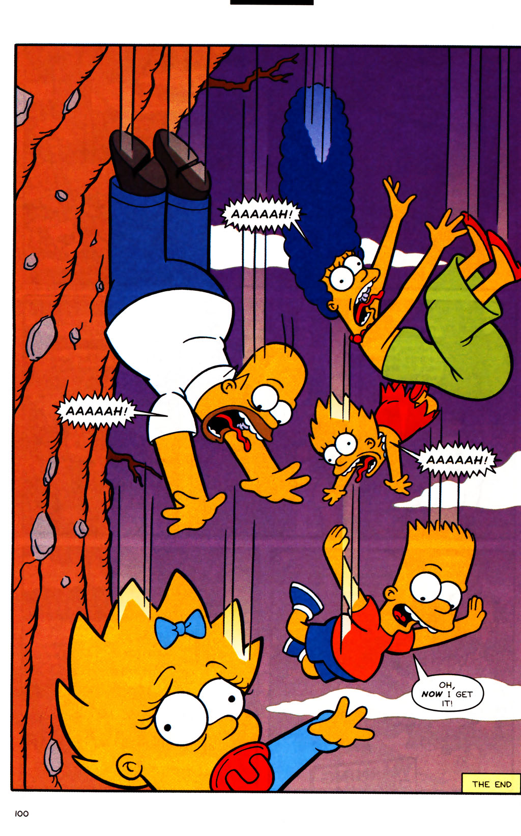Read online Simpsons Comics comic -  Issue #100 - 100