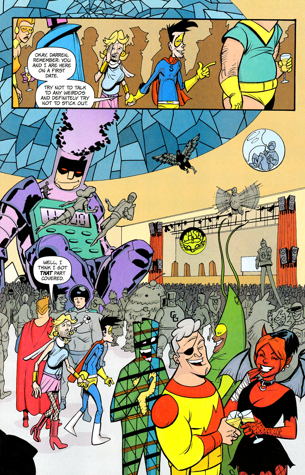 Read online Paul Jenkins' Sidekick comic -  Issue #5 - 9