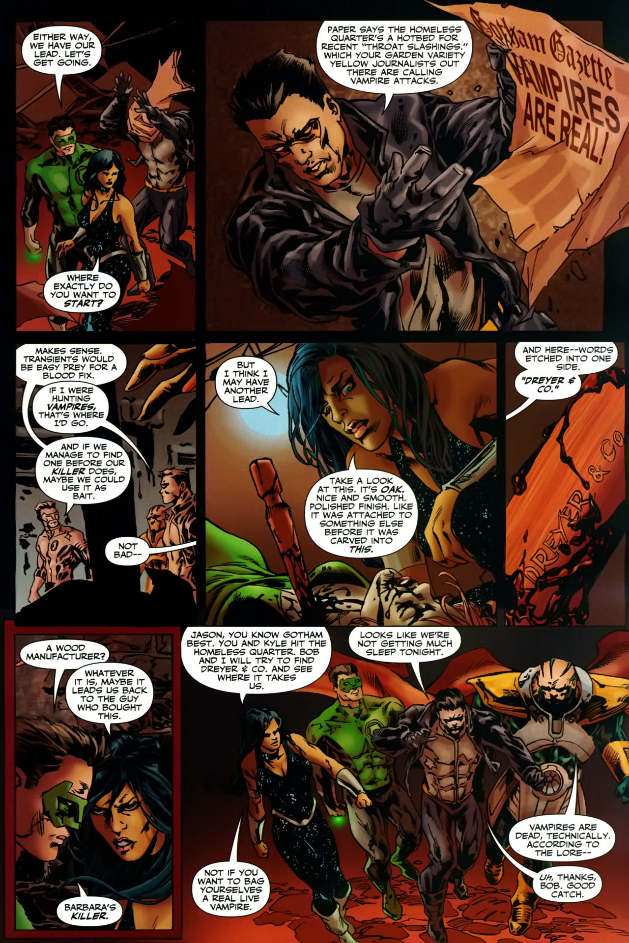 Read online Countdown Presents: The Search for Ray Palmer comic -  Issue # Red Rain (2008) - 10