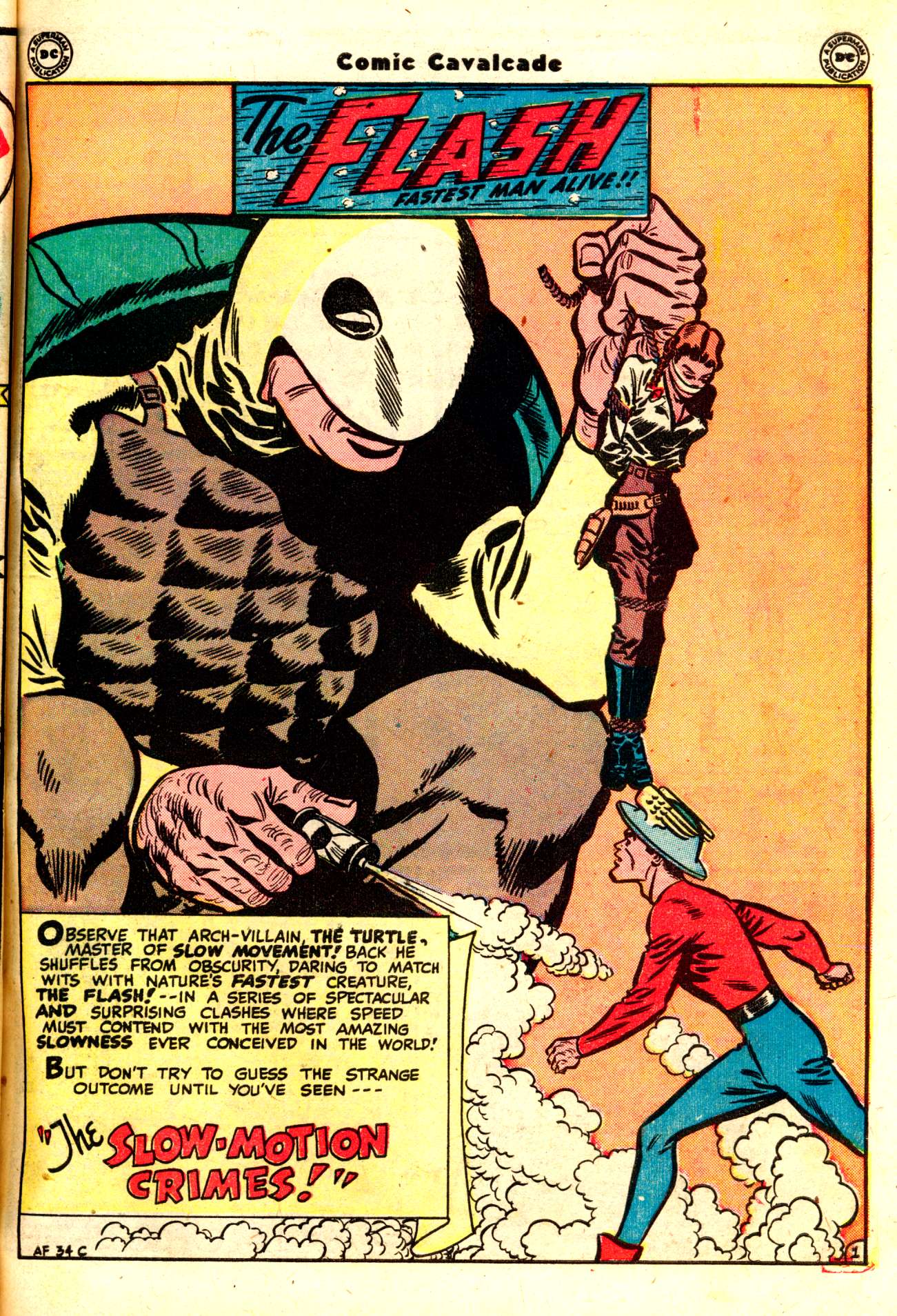 Read online Comic Cavalcade comic -  Issue #24 - 47