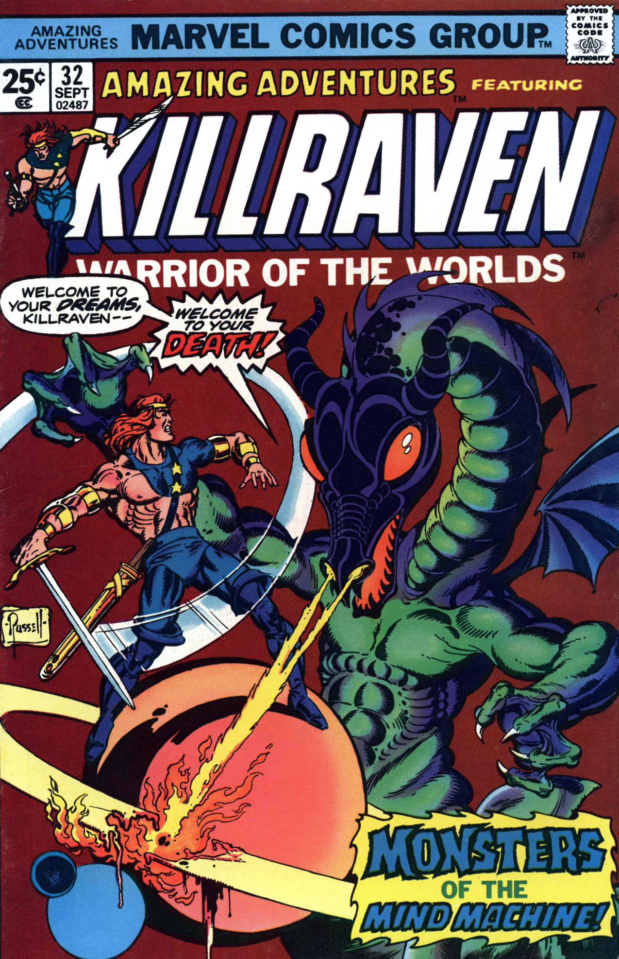 Read online Amazing Adventures (1970) comic -  Issue #32 - 1