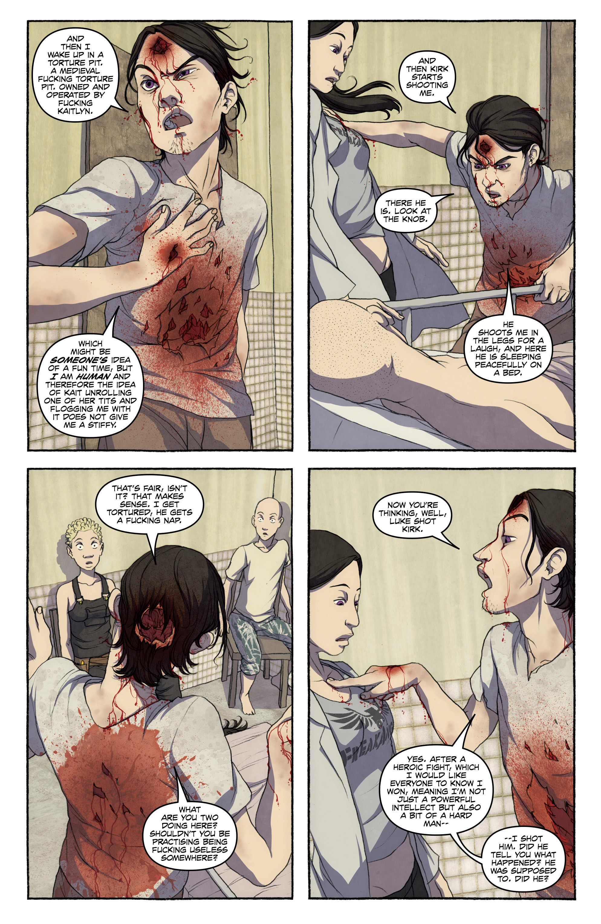 Read online FreakAngels comic -  Issue #5 - 10