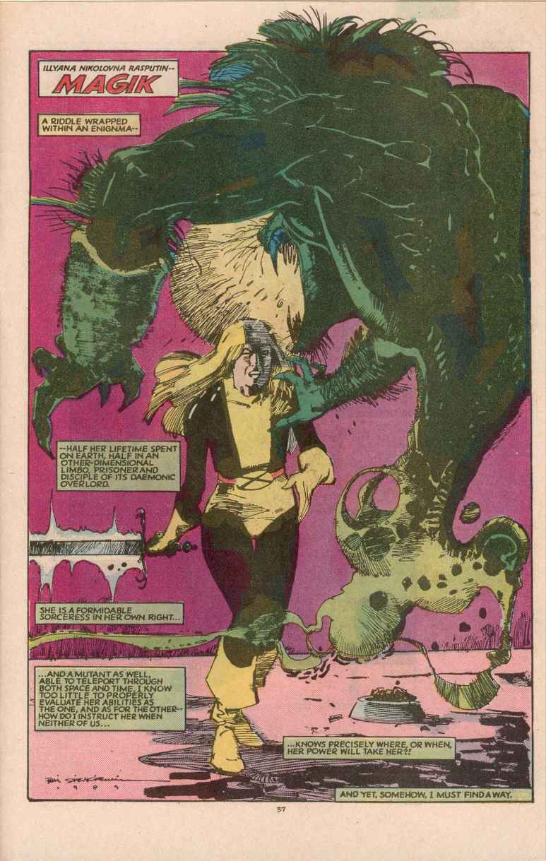 Read online The New Mutants comic -  Issue #21 - 37