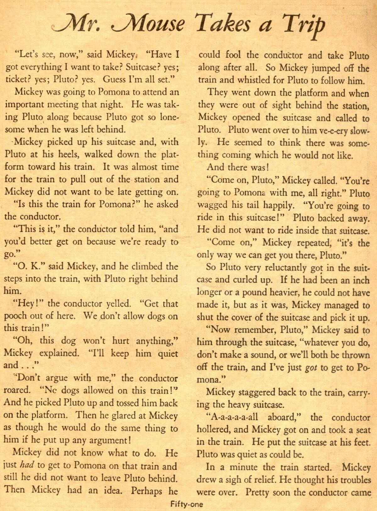 Read online Walt Disney's Comics and Stories comic -  Issue #1 - 54