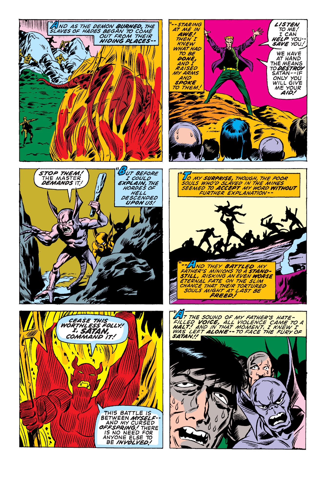 Read online Son of Satan Classic comic -  Issue # TPB (Part 1) - 81