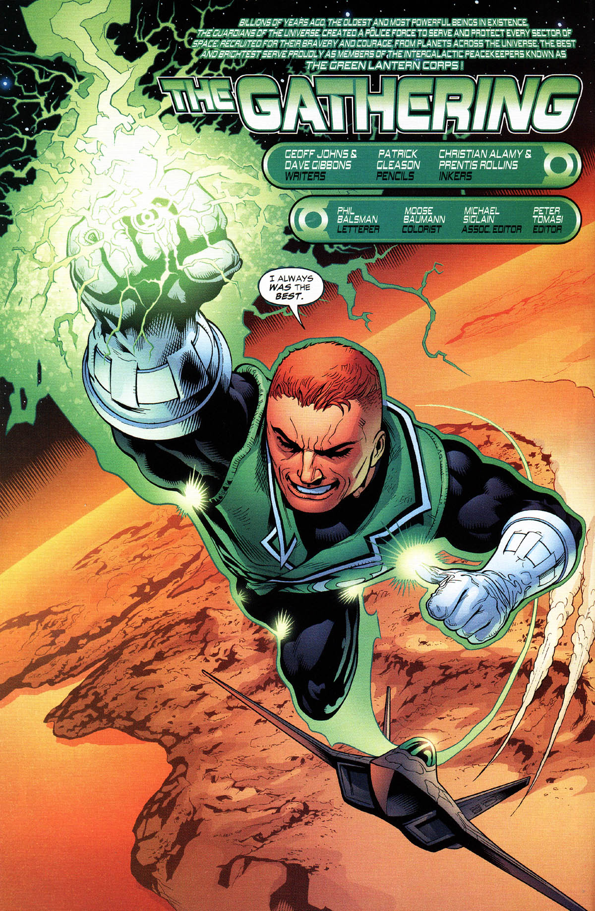 Read online Green Lantern Corps: Recharge comic -  Issue #1 - 6