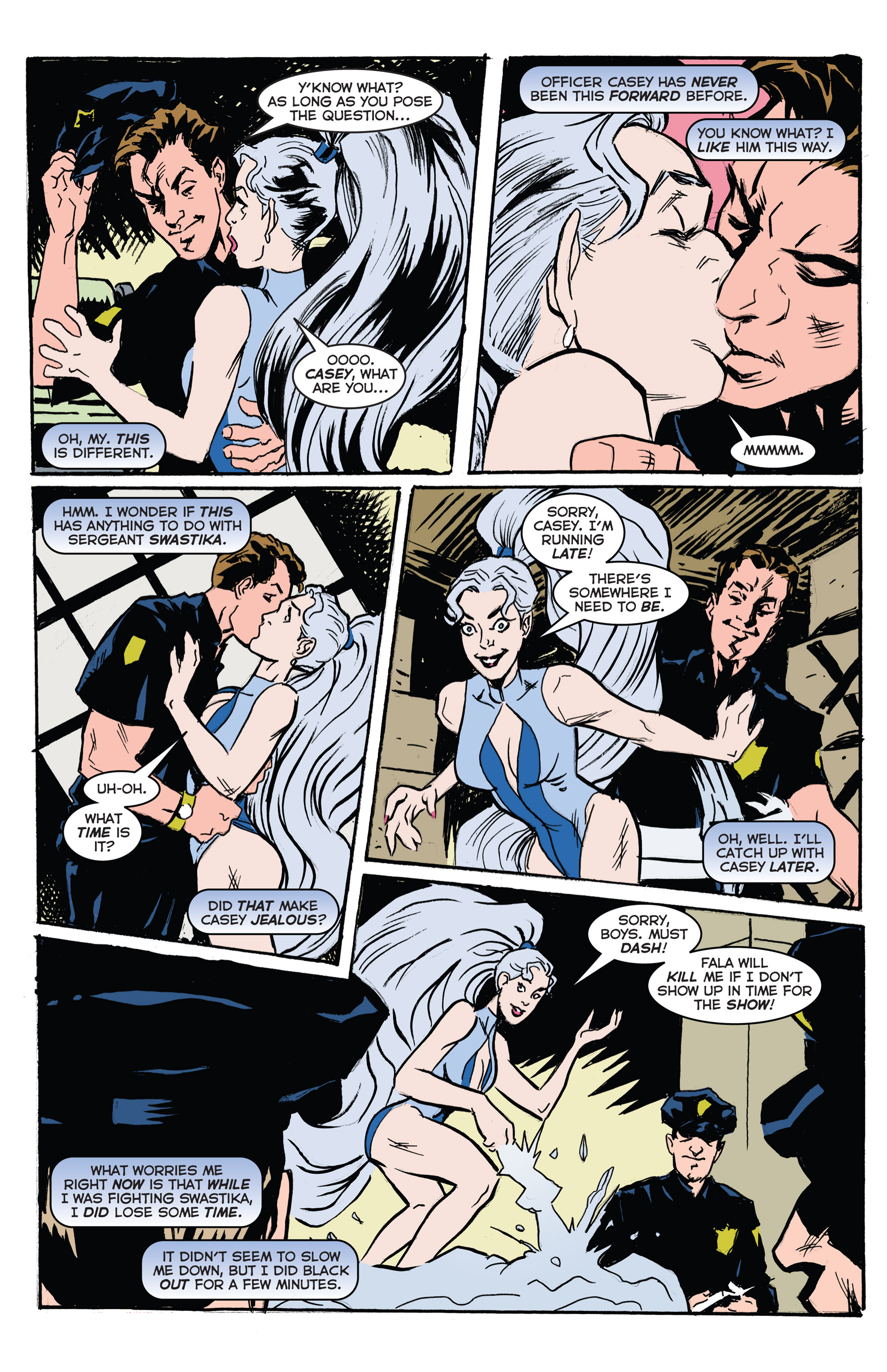 Read online Champions Adventures comic -  Issue #7 - 12