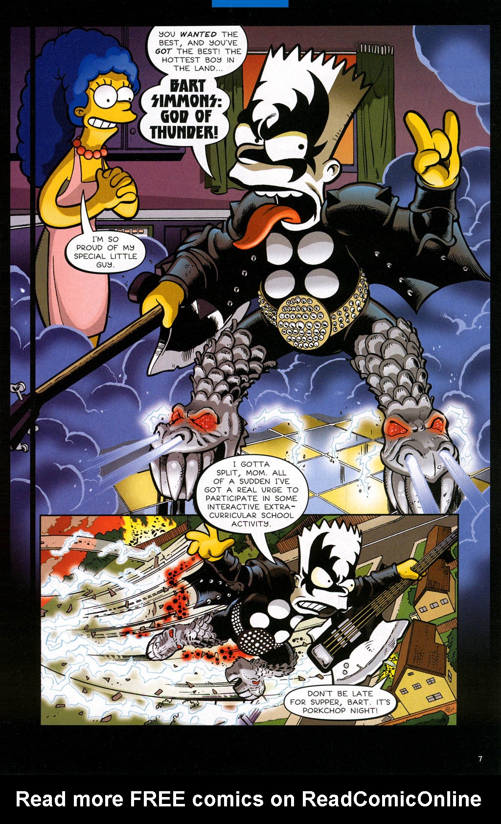 Read online Treehouse of Horror comic -  Issue #10 - 10