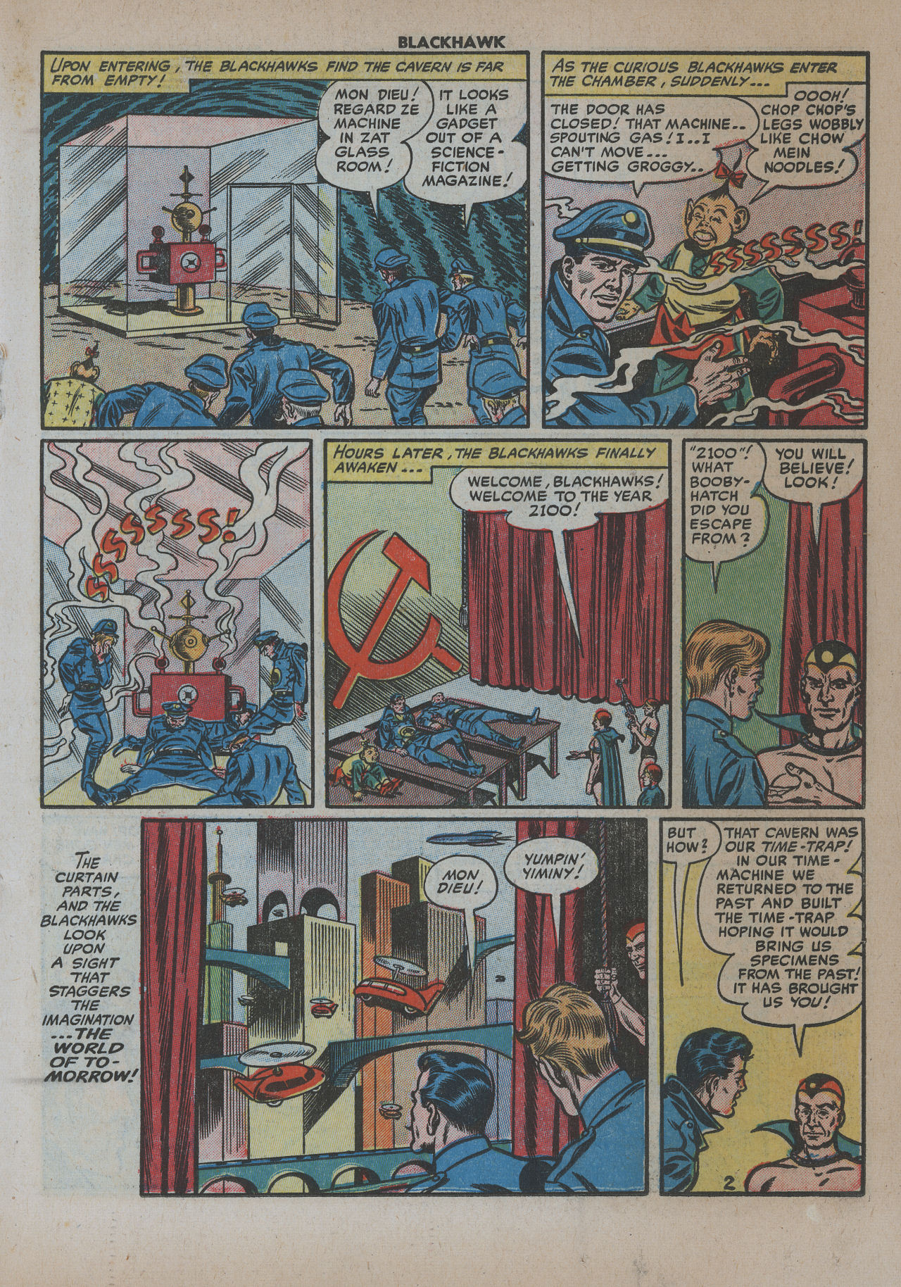 Read online Blackhawk (1957) comic -  Issue #59 - 19