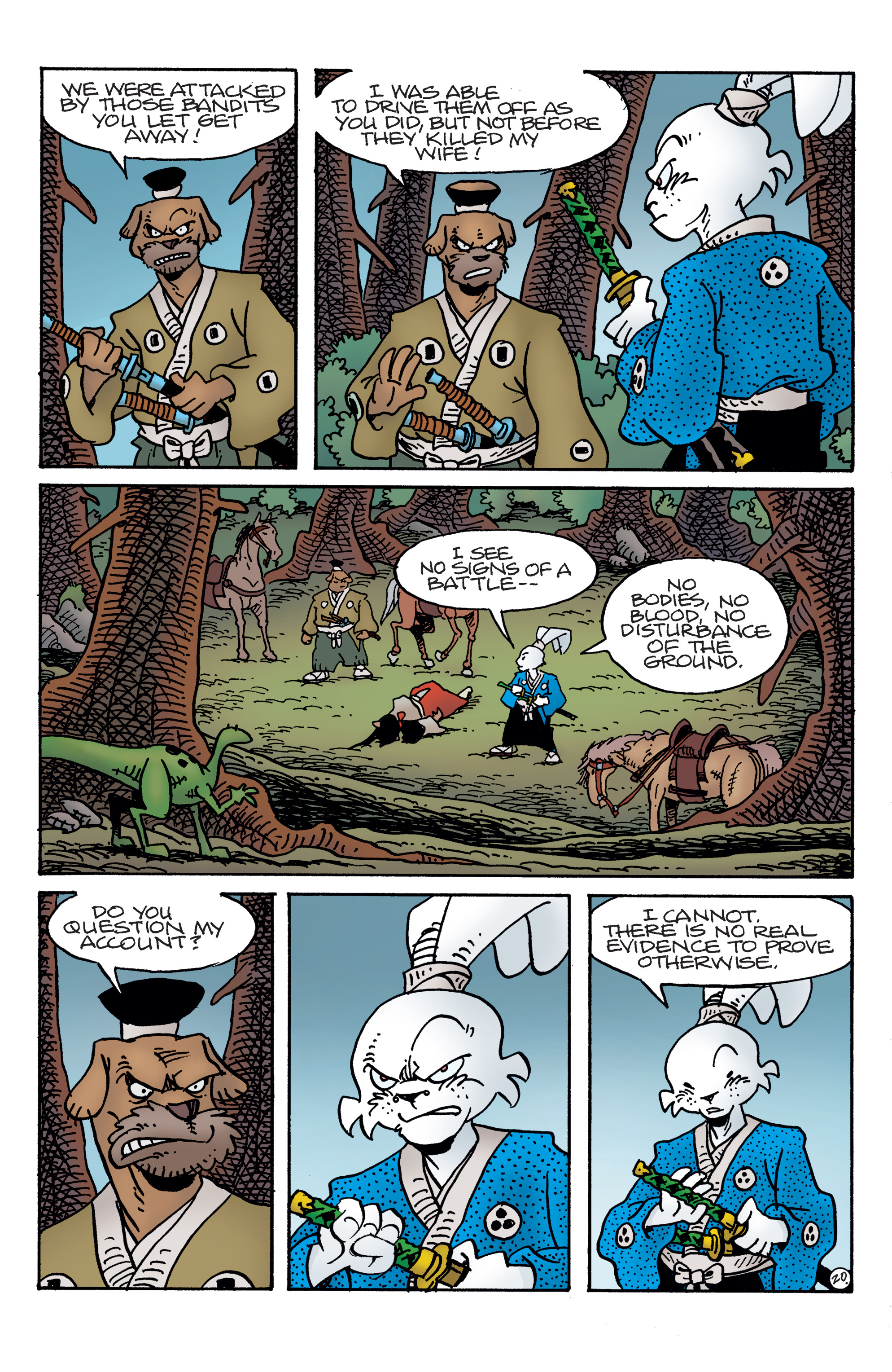 Read online Usagi Yojimbo (2019) comic -  Issue #5 - 22