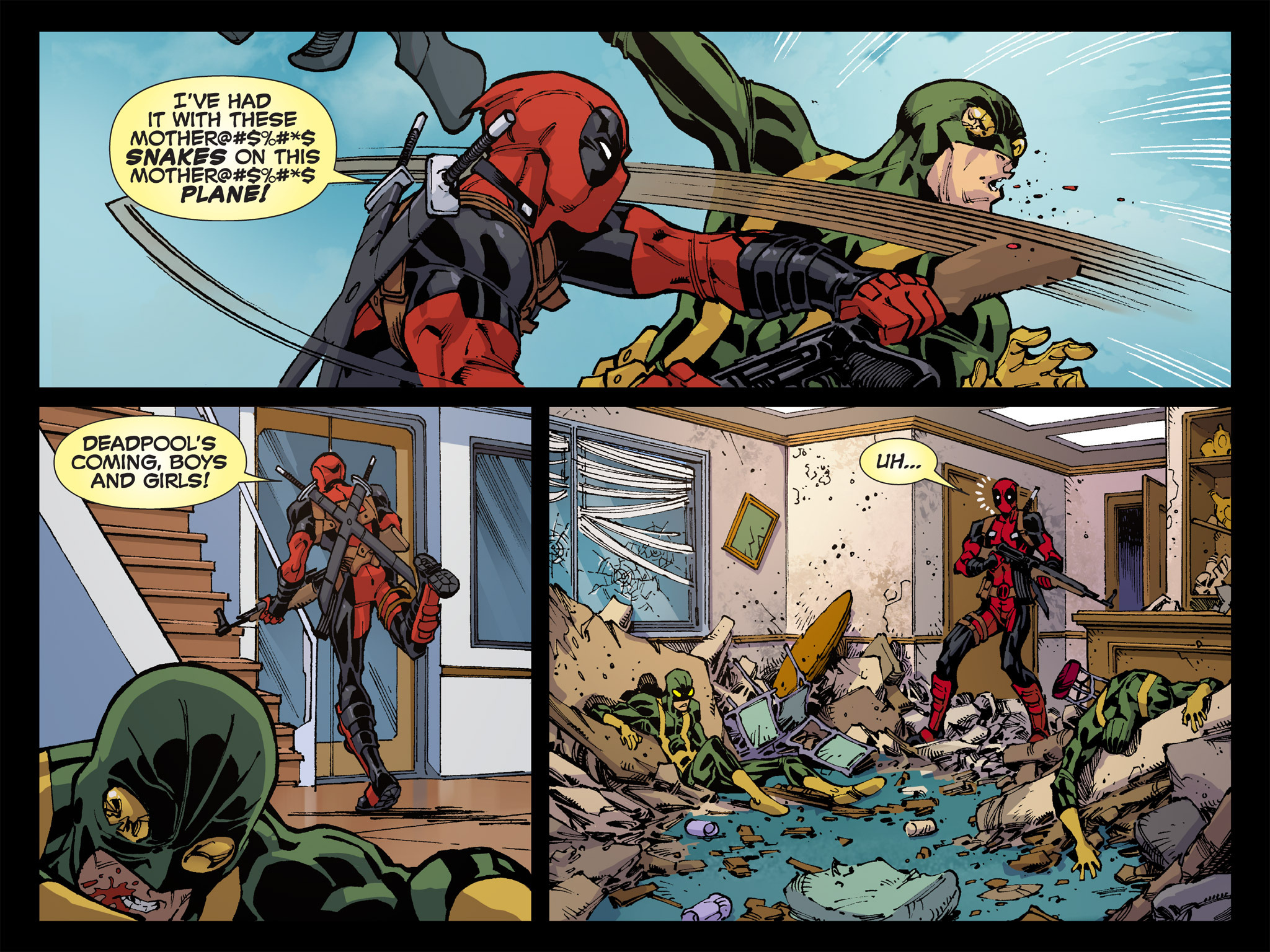 Read online Deadpool: Too Soon? Infinite Comic comic -  Issue #4 - 35