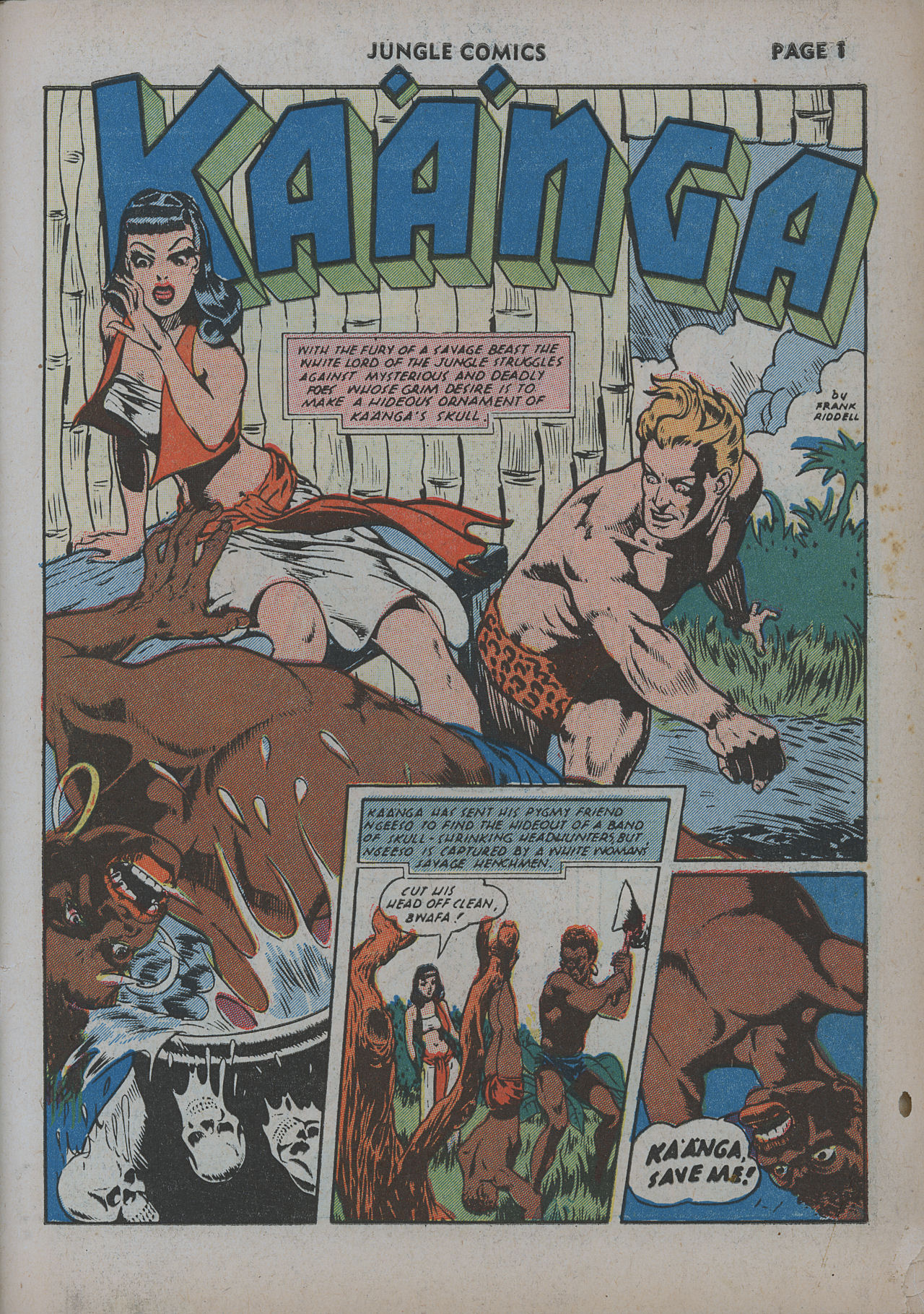 Read online Jungle Comics comic -  Issue #31 - 4