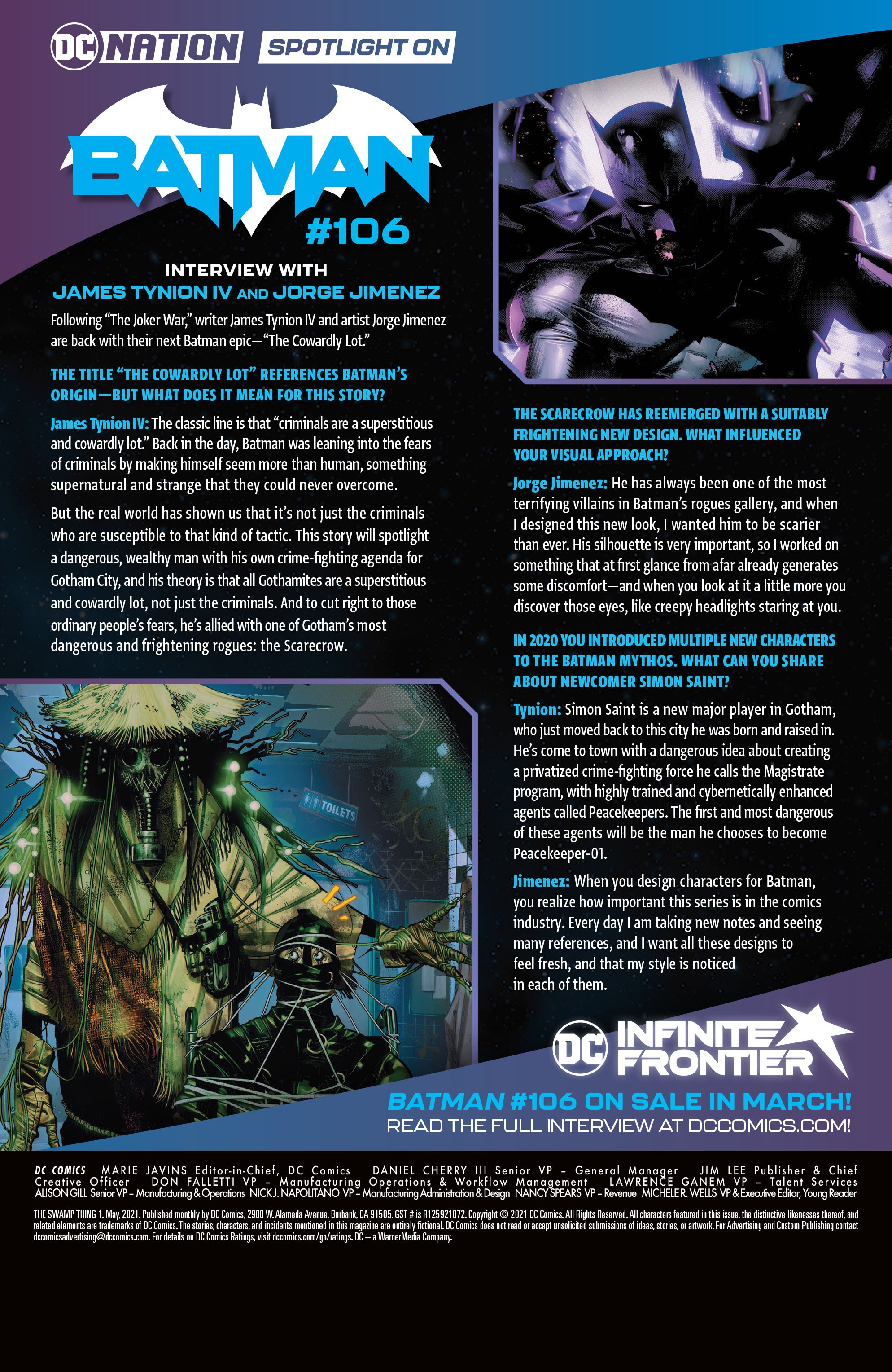 Read online The Swamp Thing comic -  Issue #1 - 23