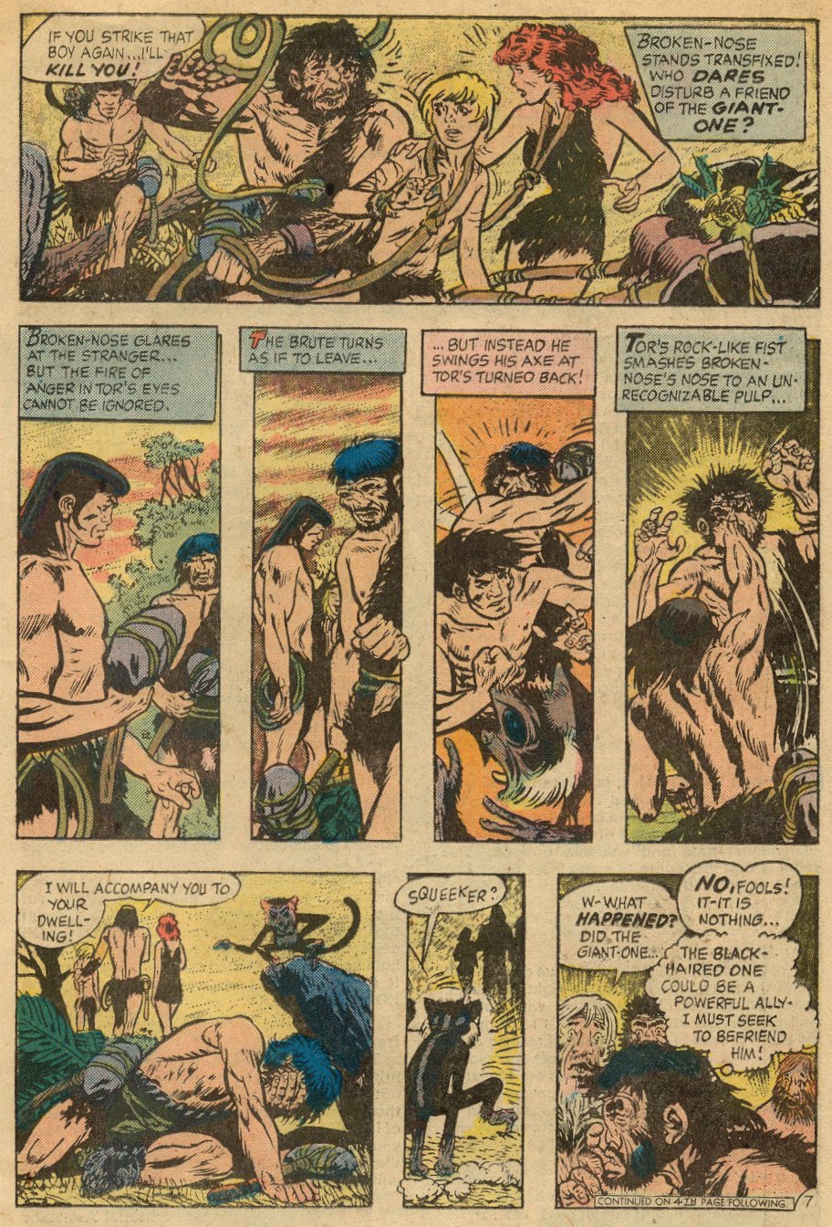 Read online Tor (1975) comic -  Issue #5 - 7