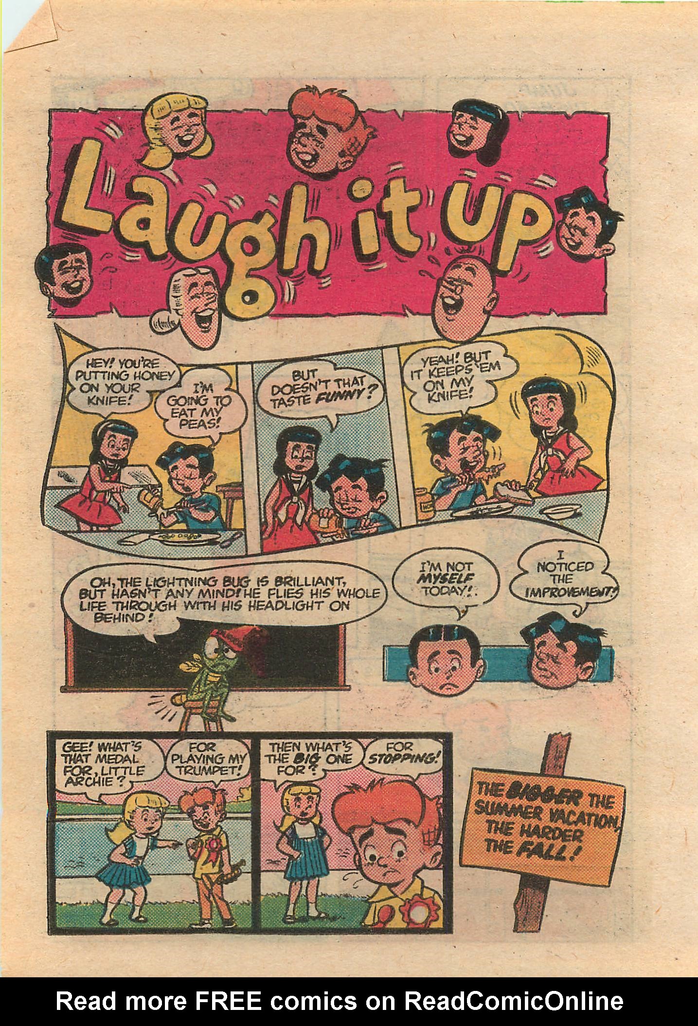 Read online Little Archie Comics Digest Magazine comic -  Issue #7 - 89