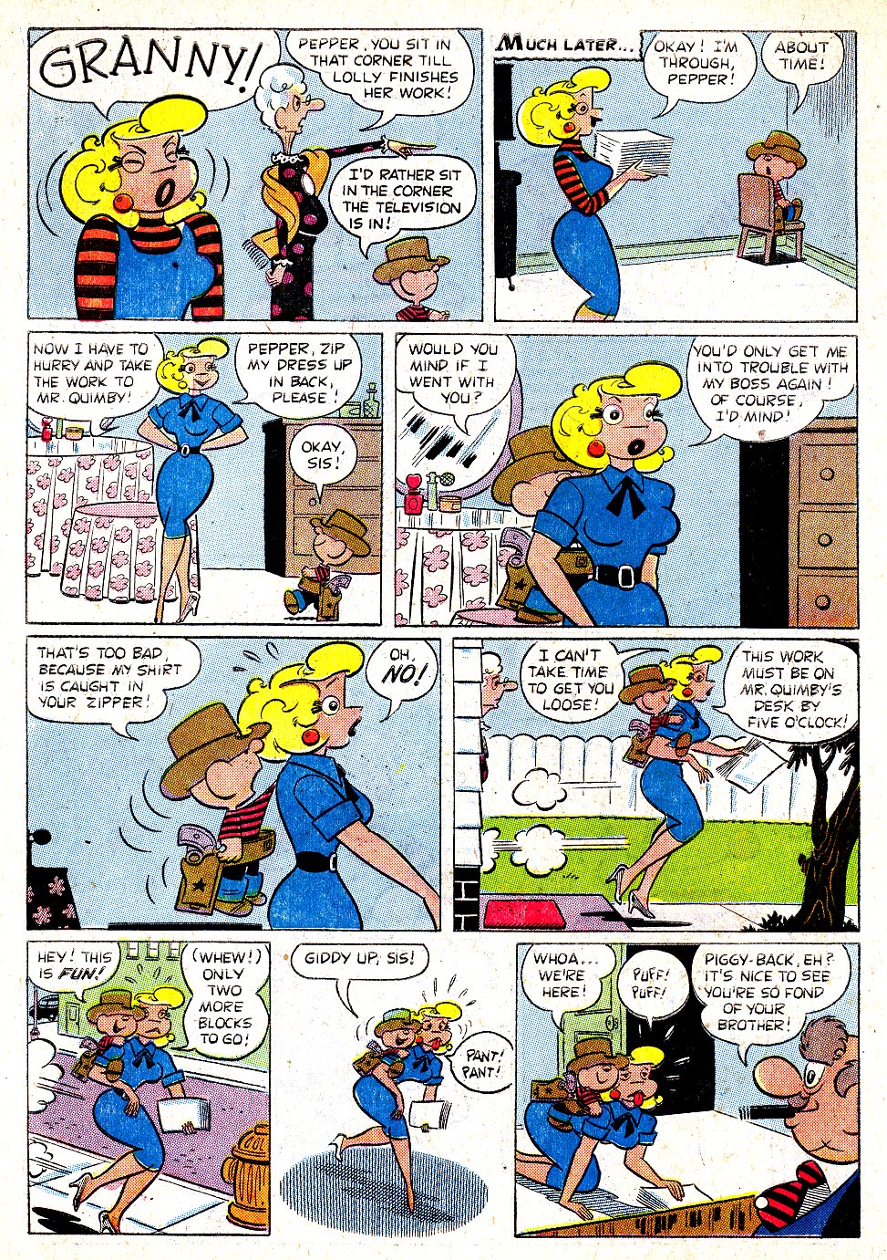 Read online Four Color Comics comic -  Issue #832 - 6