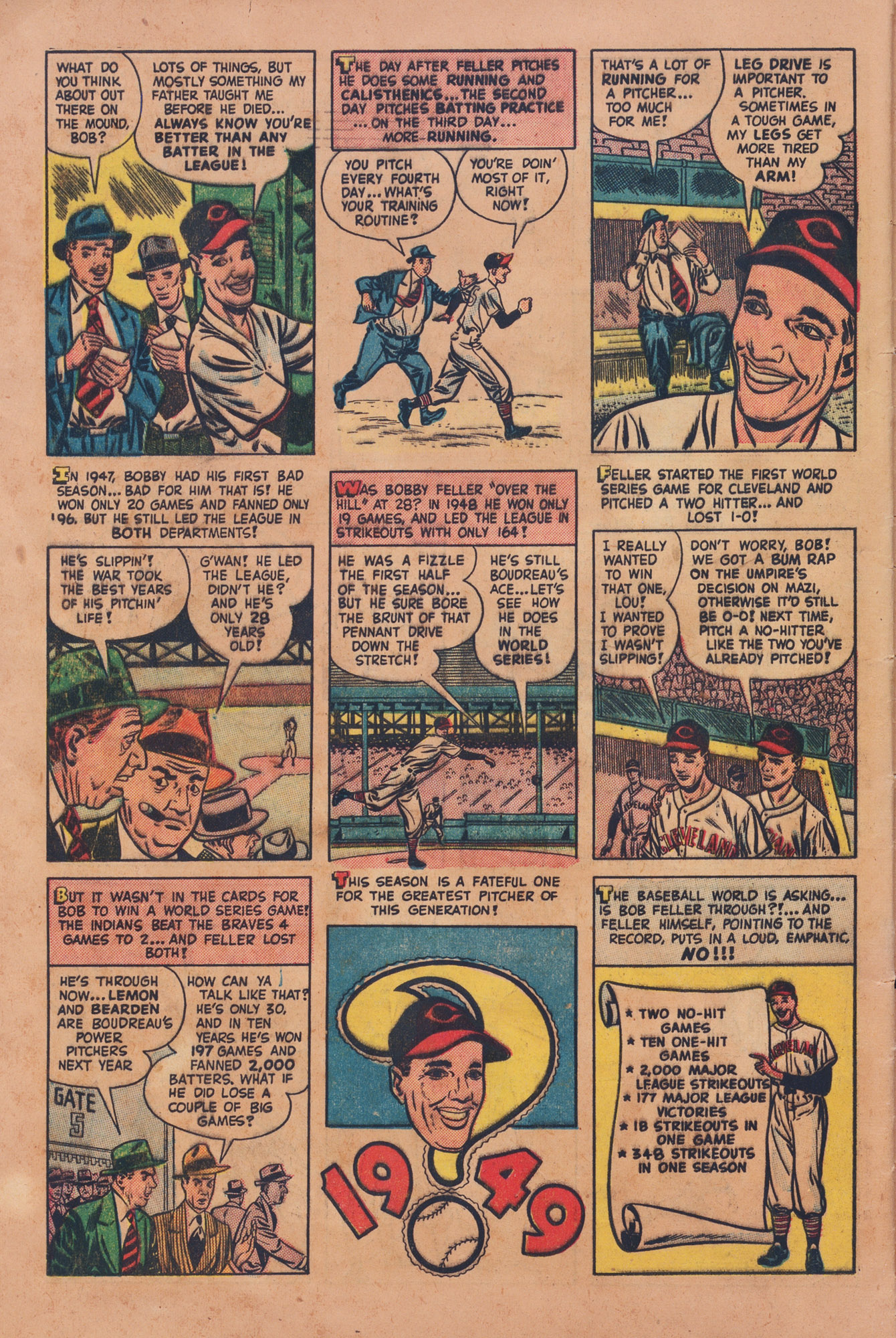 Read online Babe Ruth Sports Comics comic -  Issue #4 - 28