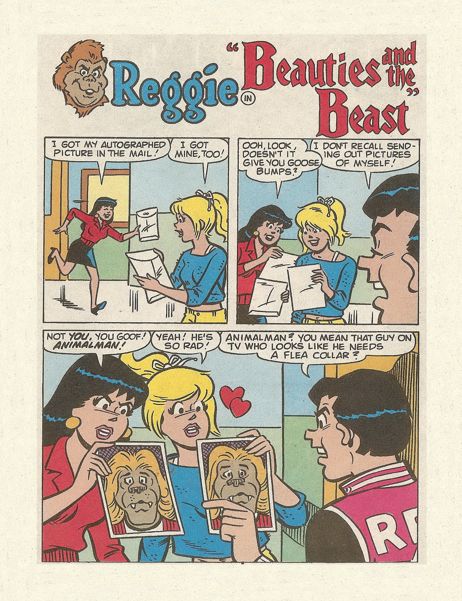 Read online Betty and Veronica Digest Magazine comic -  Issue #72 - 70