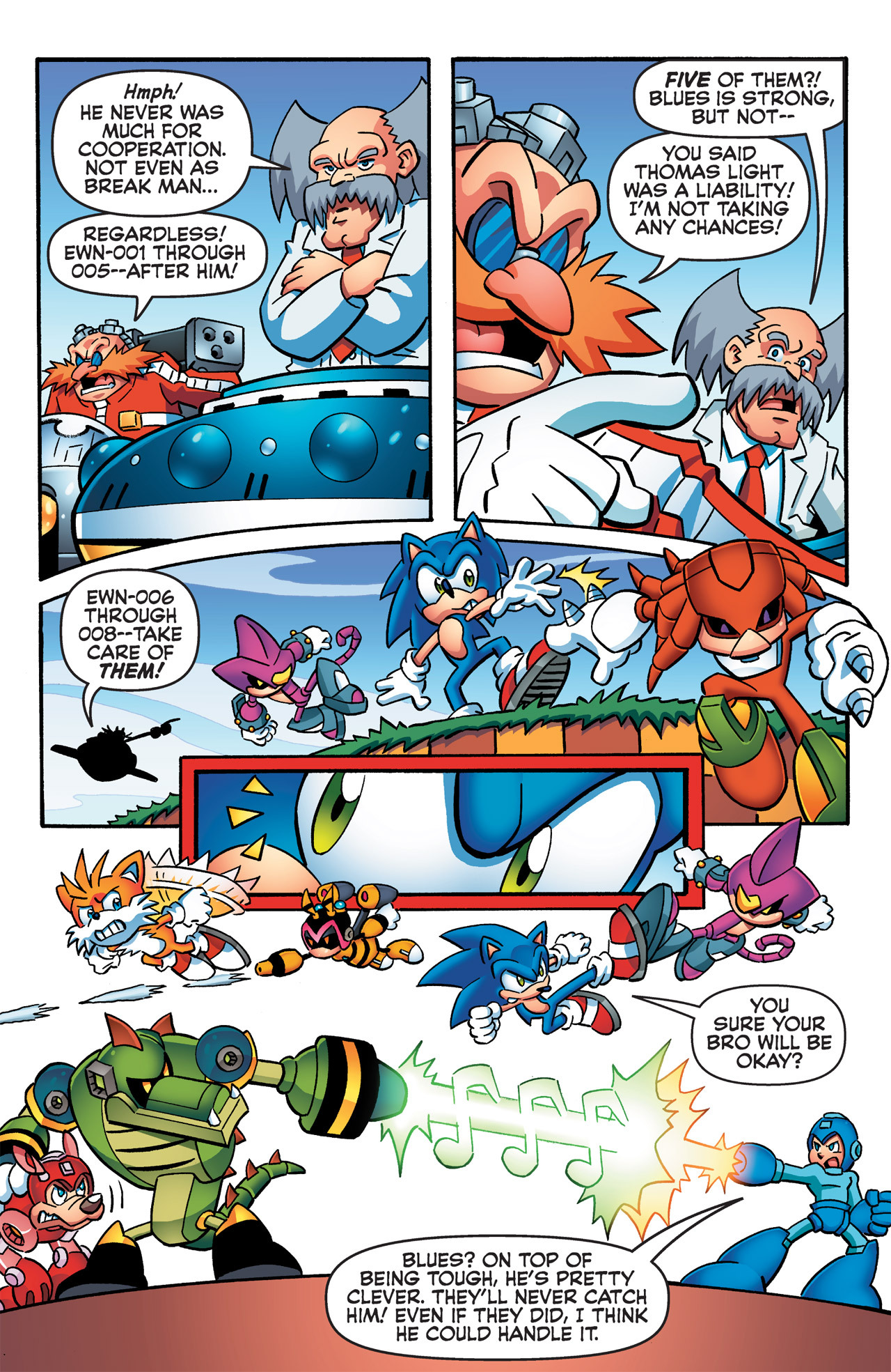 Read online Sonic Mega Man Worlds Collide comic -  Issue # Vol 2 - 40