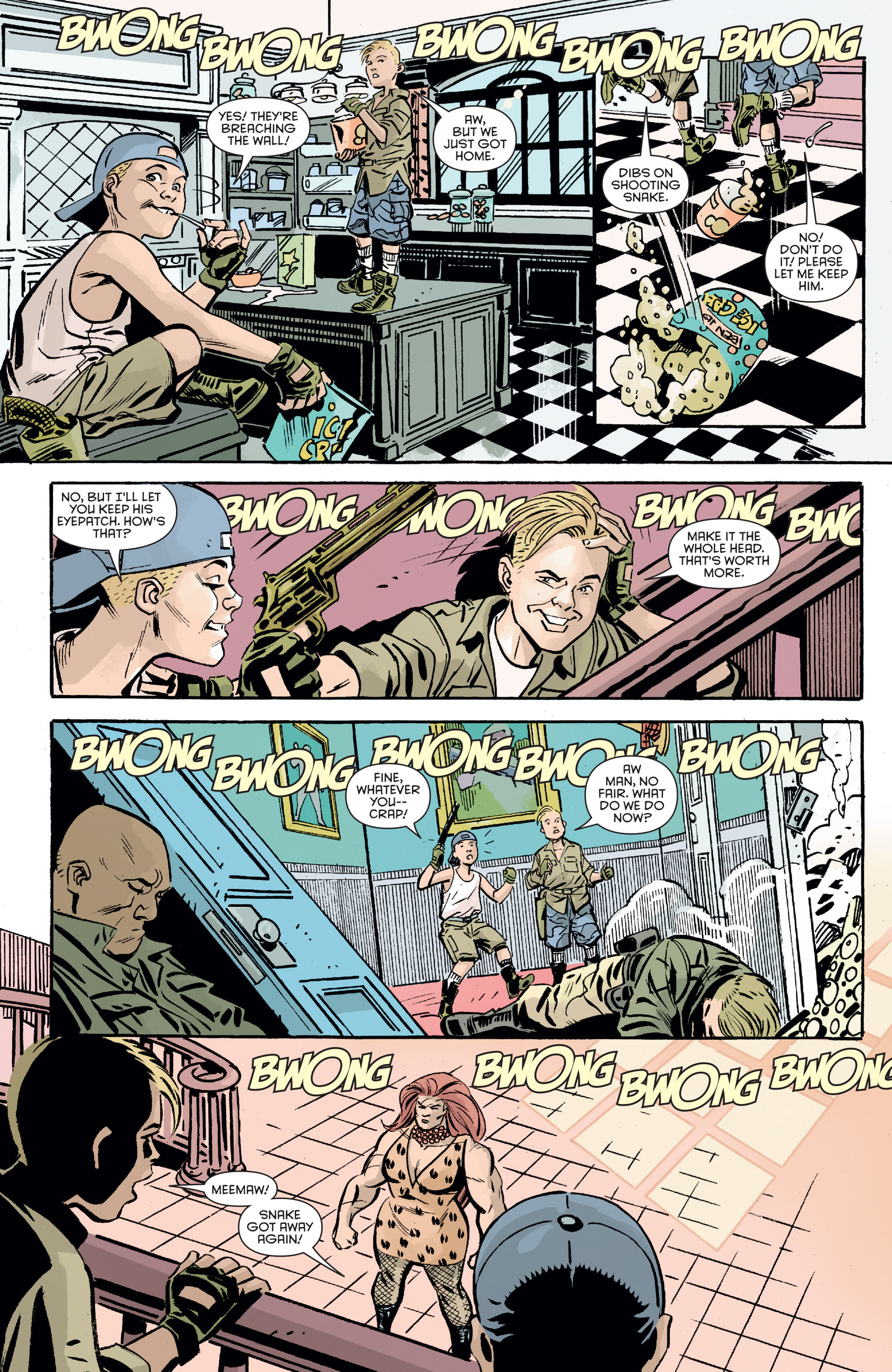 Read online Escape from New York comic -  Issue #3 - 23