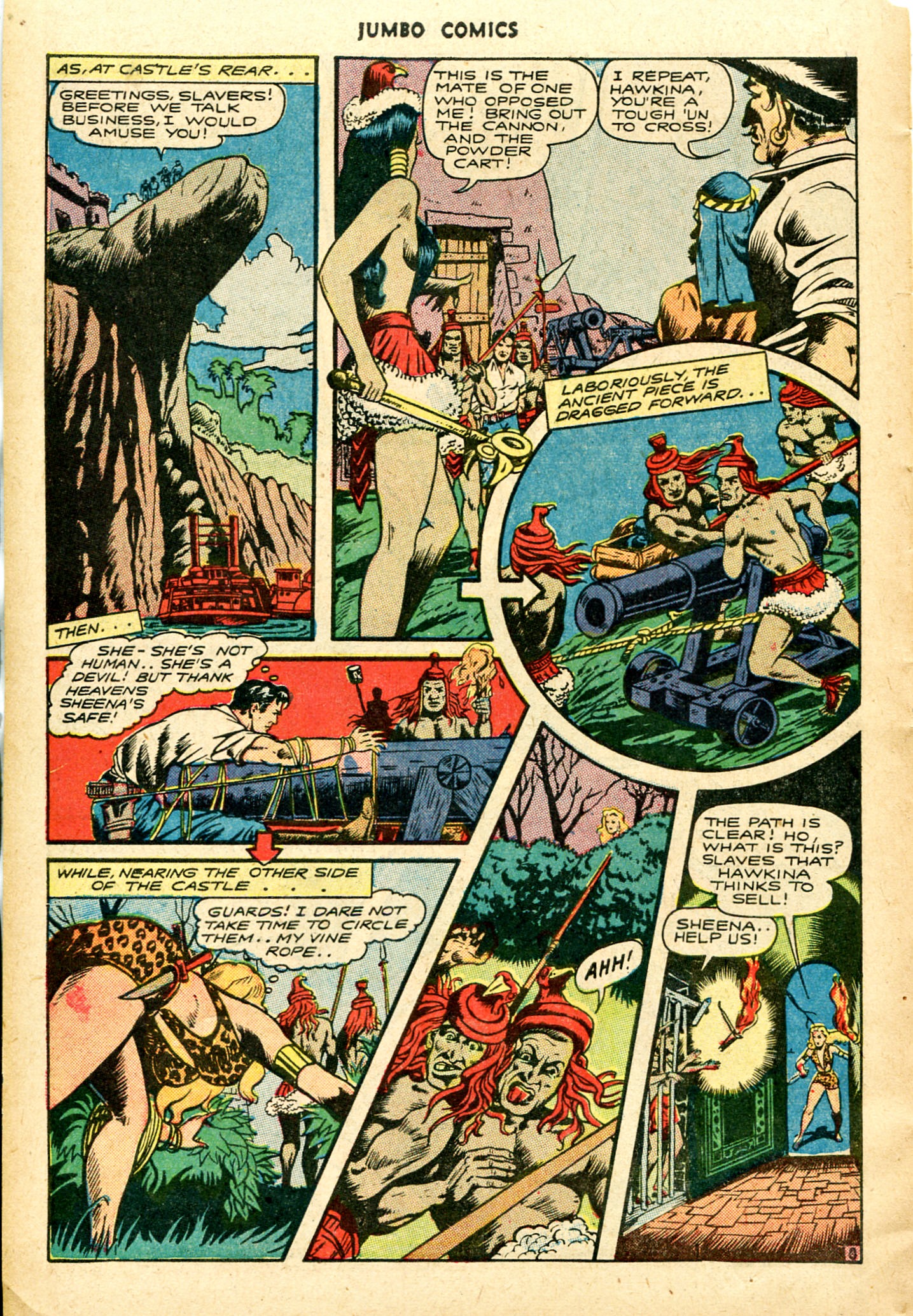 Read online Jumbo Comics comic -  Issue #79 - 10