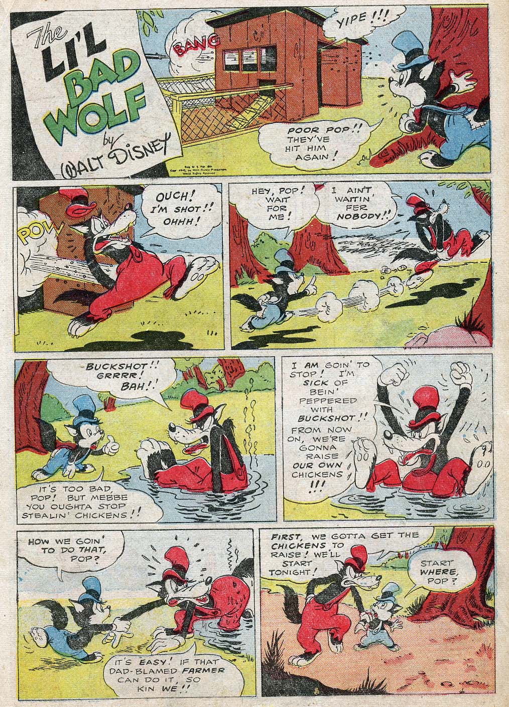 Read online Walt Disney's Comics and Stories comic -  Issue #56 - 23