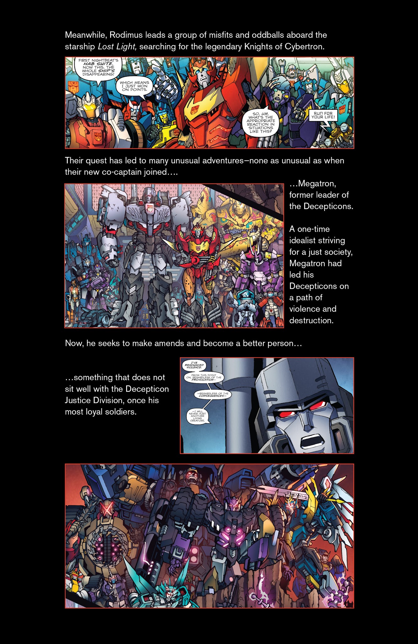 Read online Transformers: Deviations comic -  Issue # Full - 30