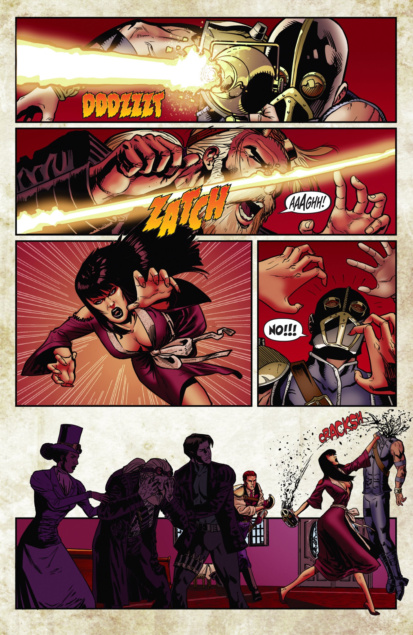 Read online Legenderry: Vampirella comic -  Issue #3 - 23