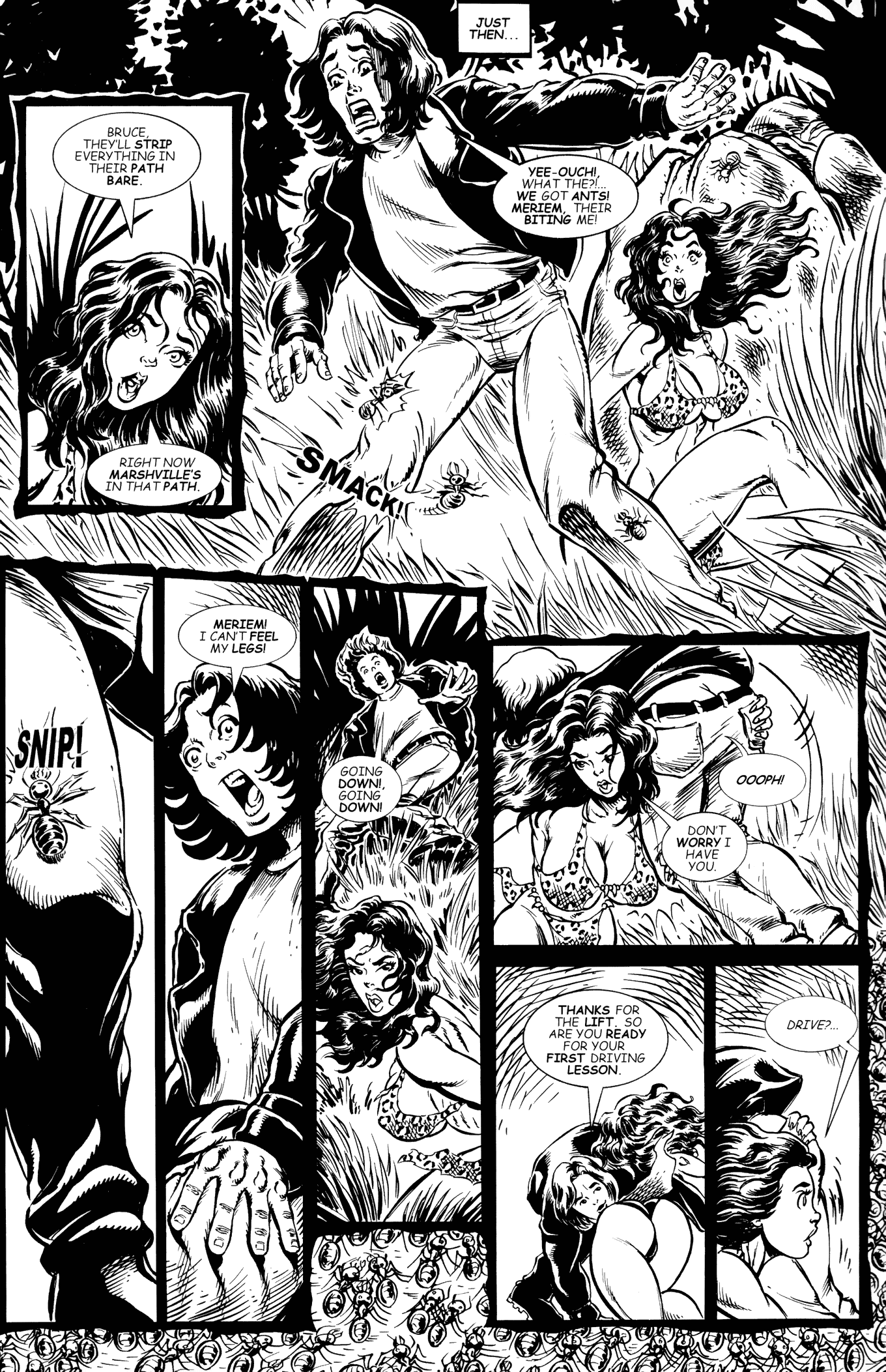 Read online Cavewoman: Red Menace comic -  Issue # Full - 17