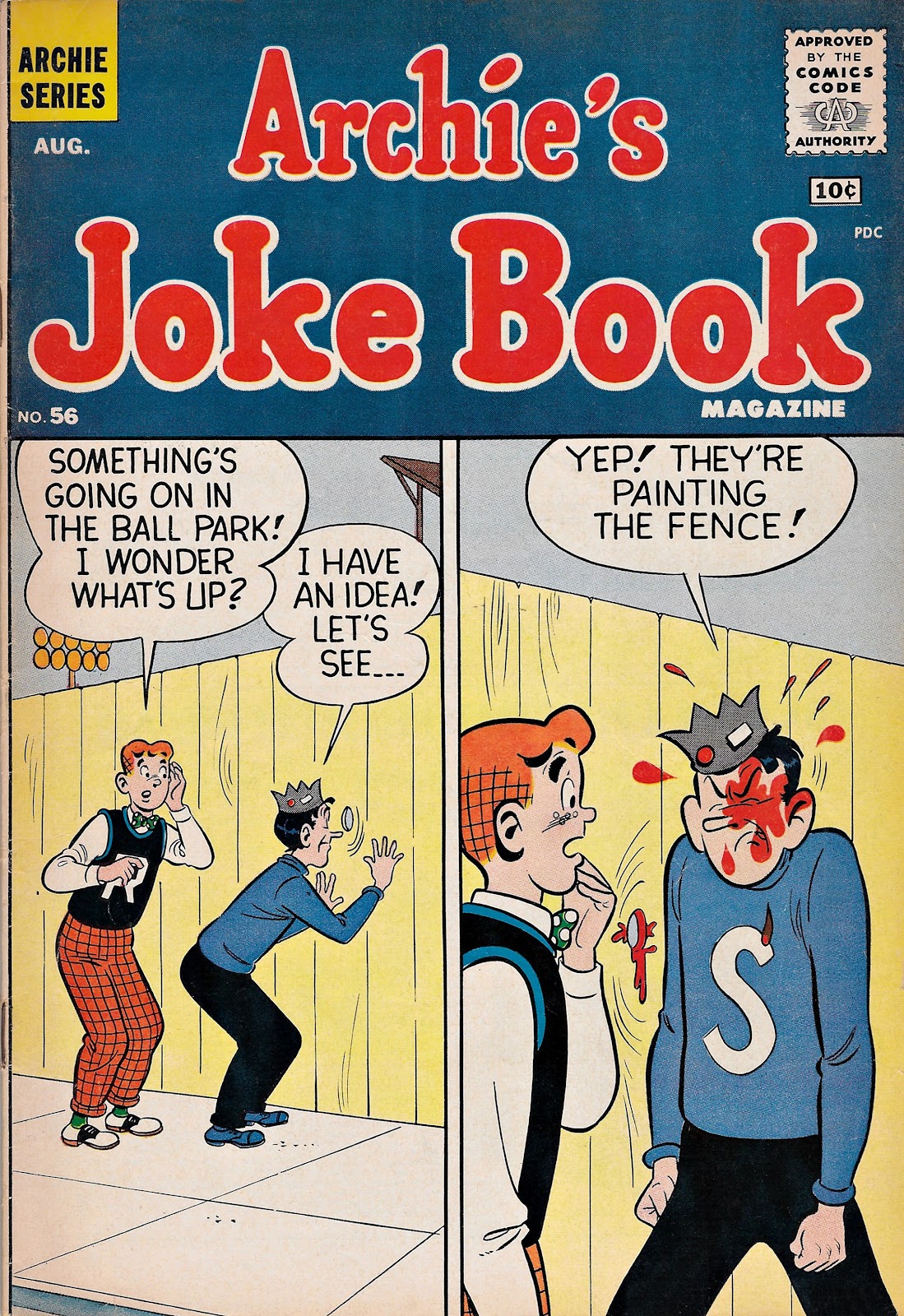 Archie's Joke Book Magazine 56 Page 1