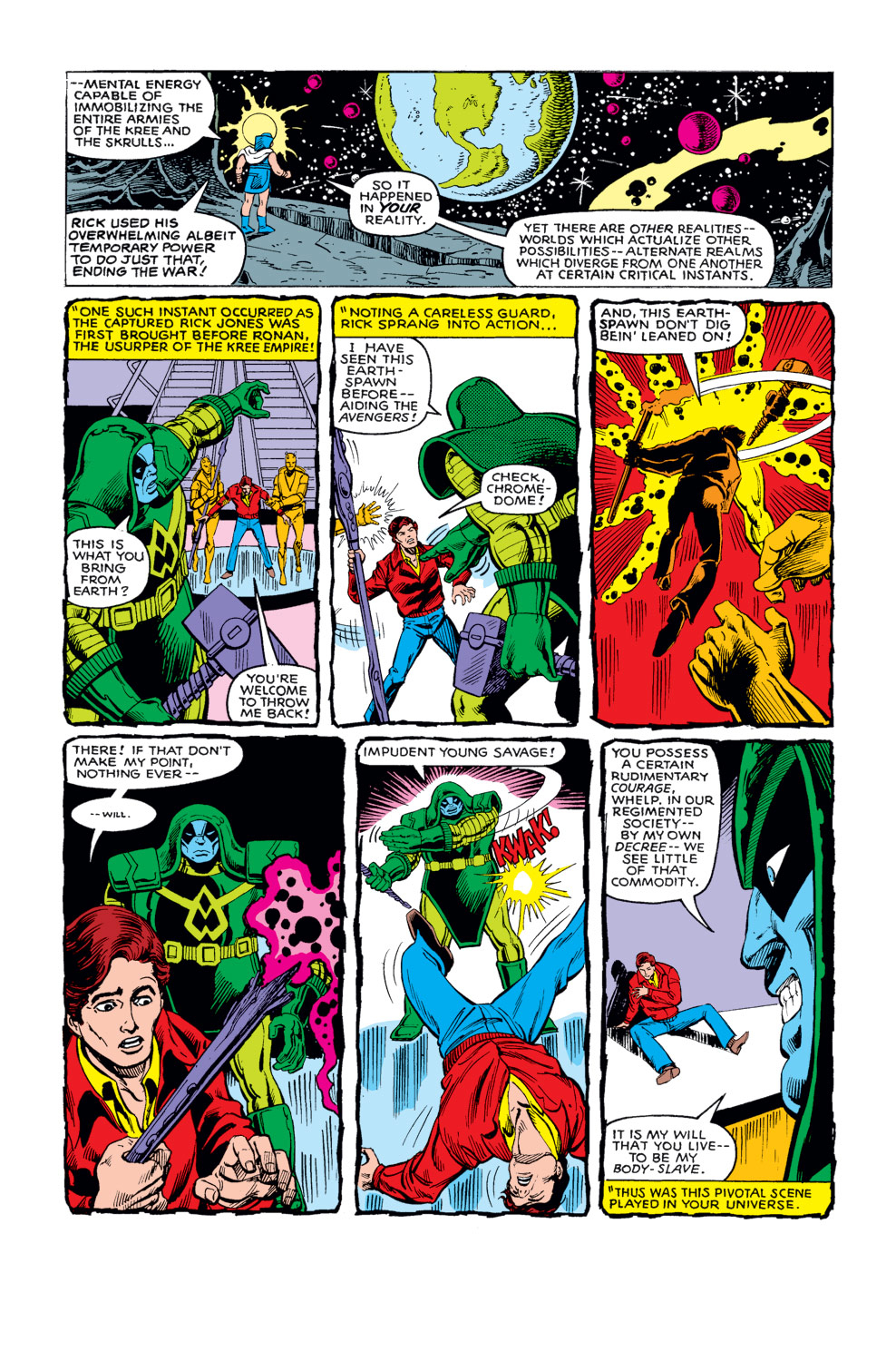 What If? (1977) issue 20 - The Avengers fought the Kree-Skrull war without Rick Jones - Page 5