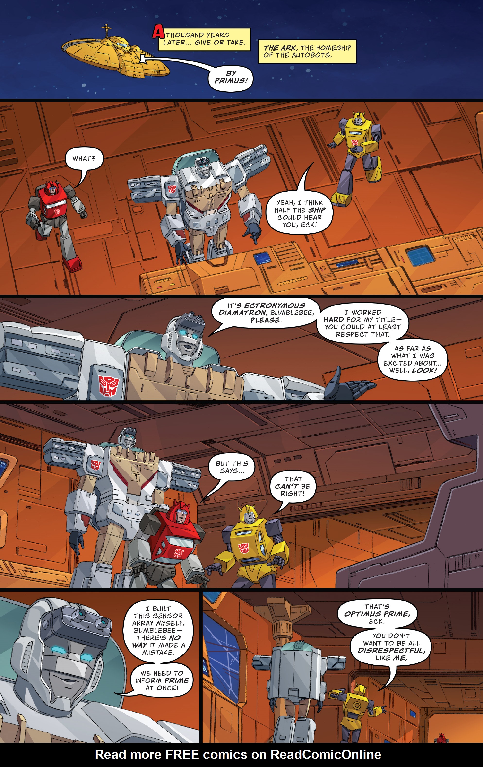 Read online Transformers/Ghostbusters comic -  Issue #1 - 11