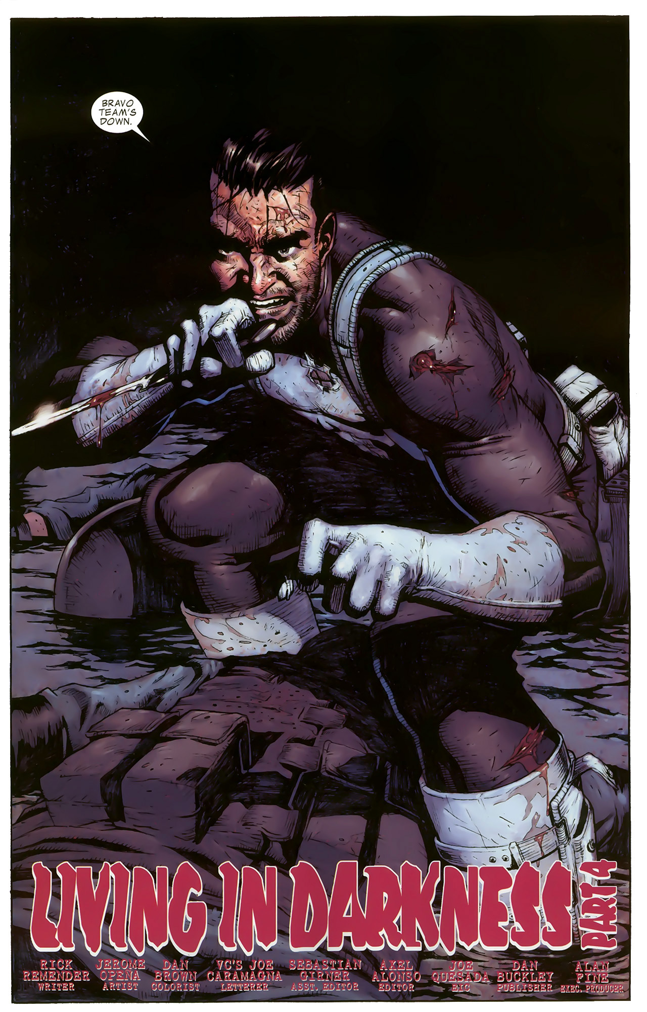 Read online Punisher (2009) comic -  Issue #4 - 5