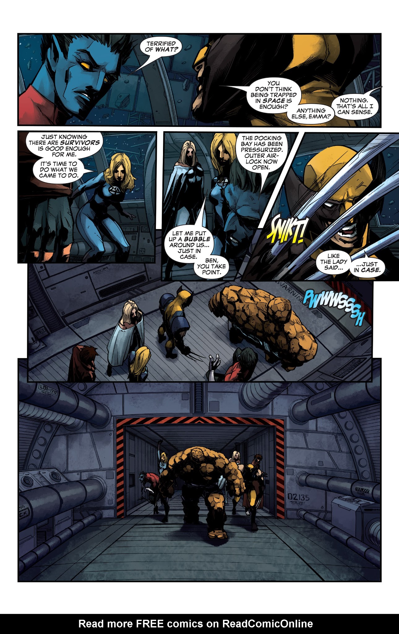 Read online X-Men/Fantastic Four comic -  Issue #1 - 24