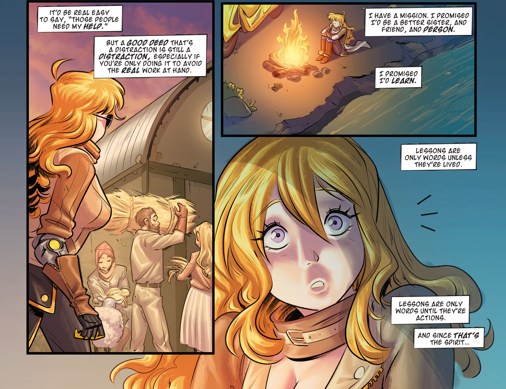 Read online RWBY comic -  Issue #11 - 7