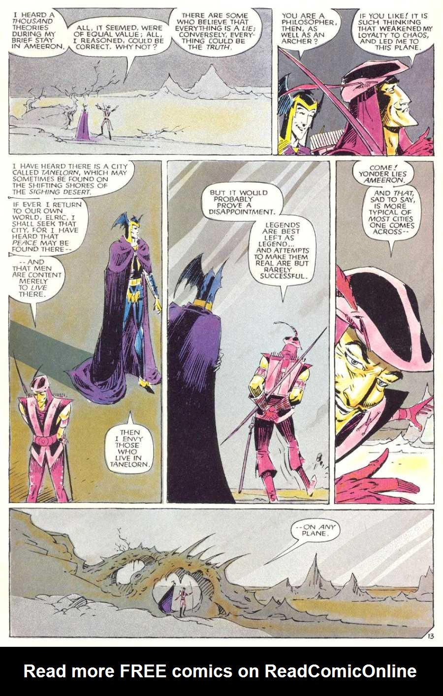 Read online Elric (1983) comic -  Issue #5 - 14