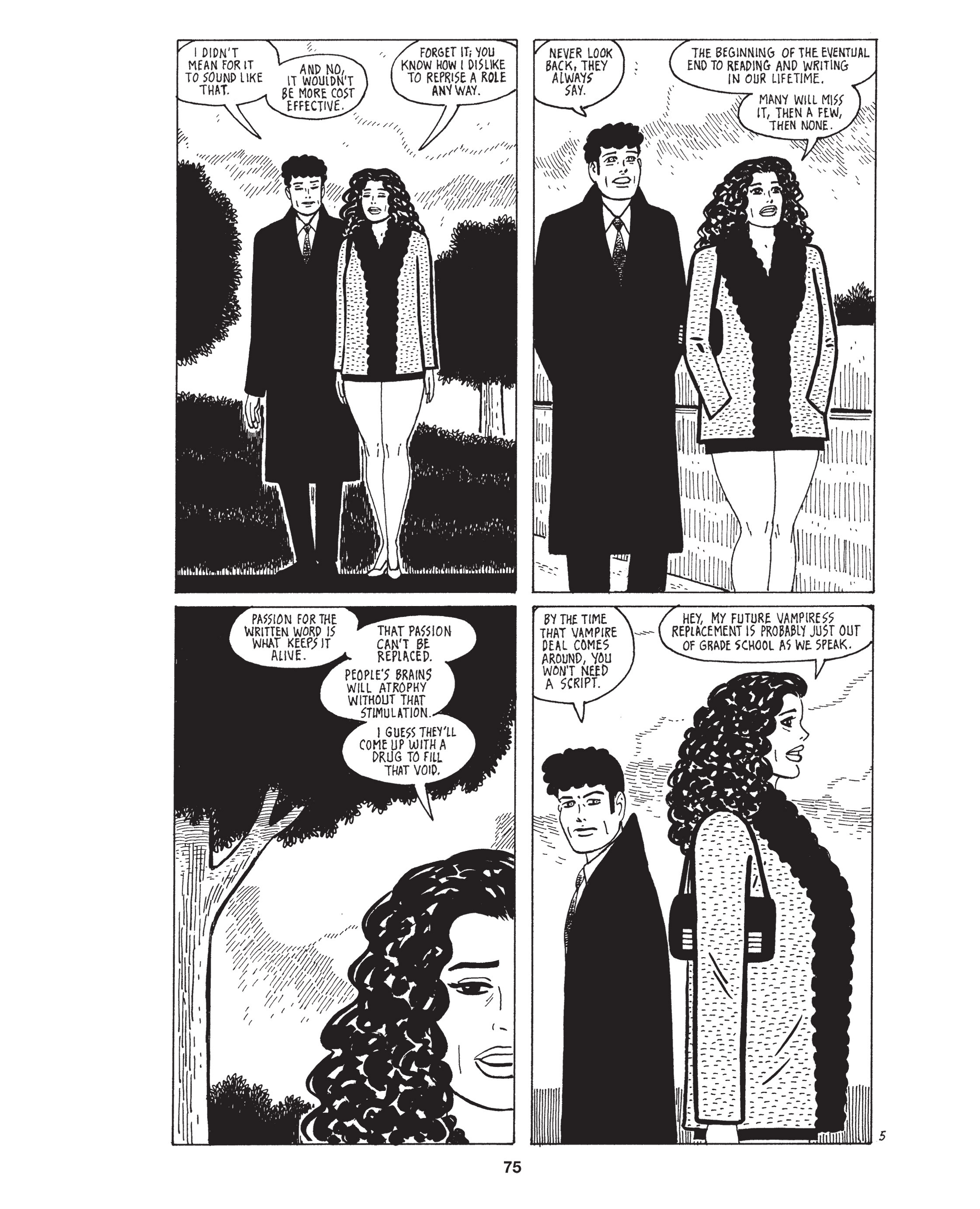 Read online Love and Rockets: New Stories comic -  Issue #4 - 77