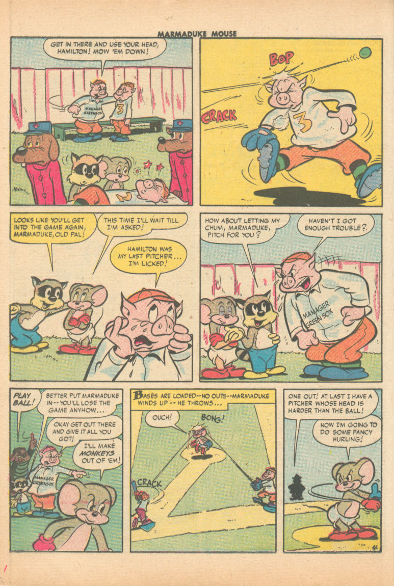 Read online Marmaduke Mouse comic -  Issue #62 - 16