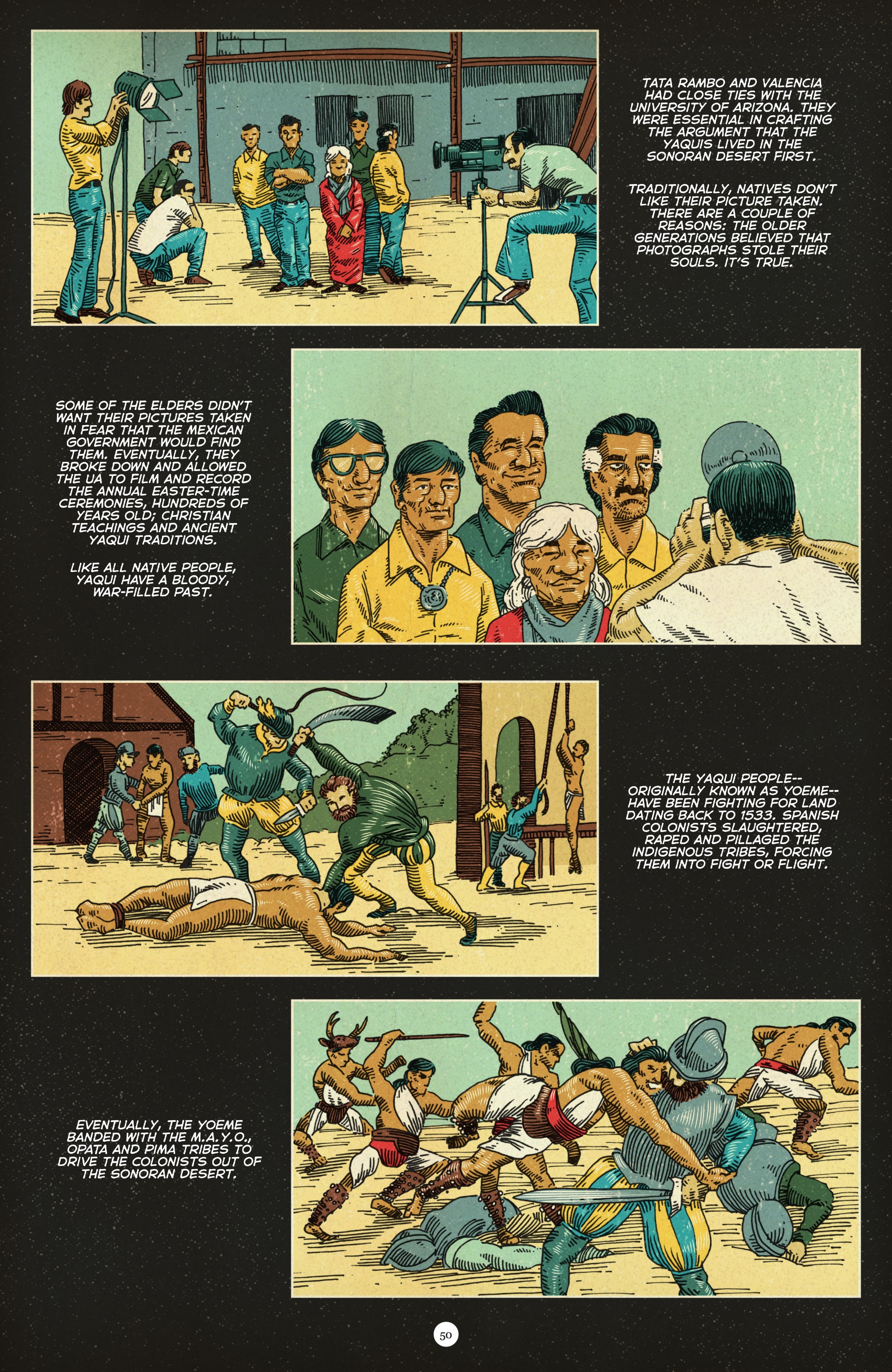 Read online La Voz De M.A.Y.O.: Tata Rambo comic -  Issue # TPB 1 - 57