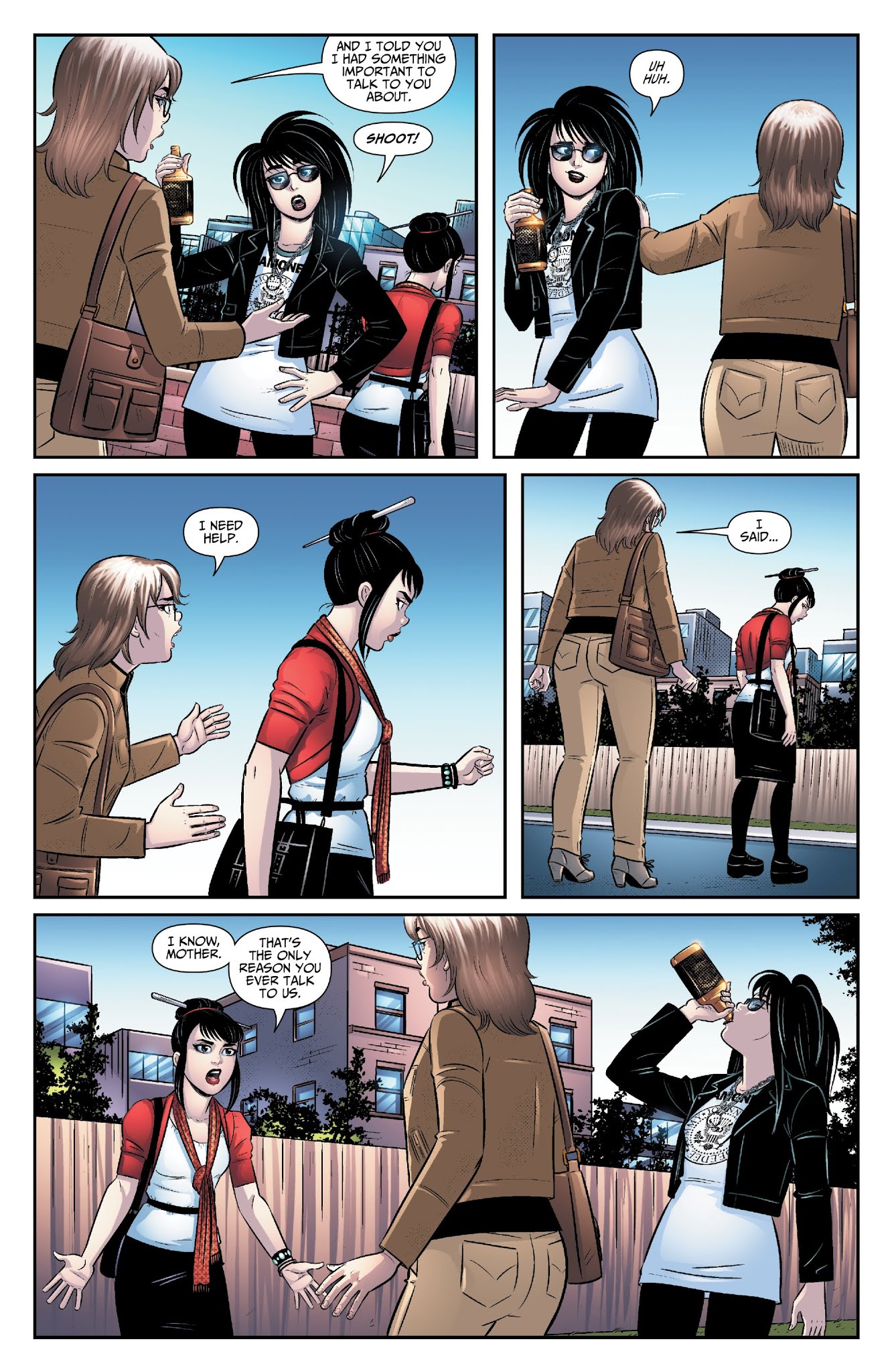 Read online Exorsisters comic -  Issue #2 - 7