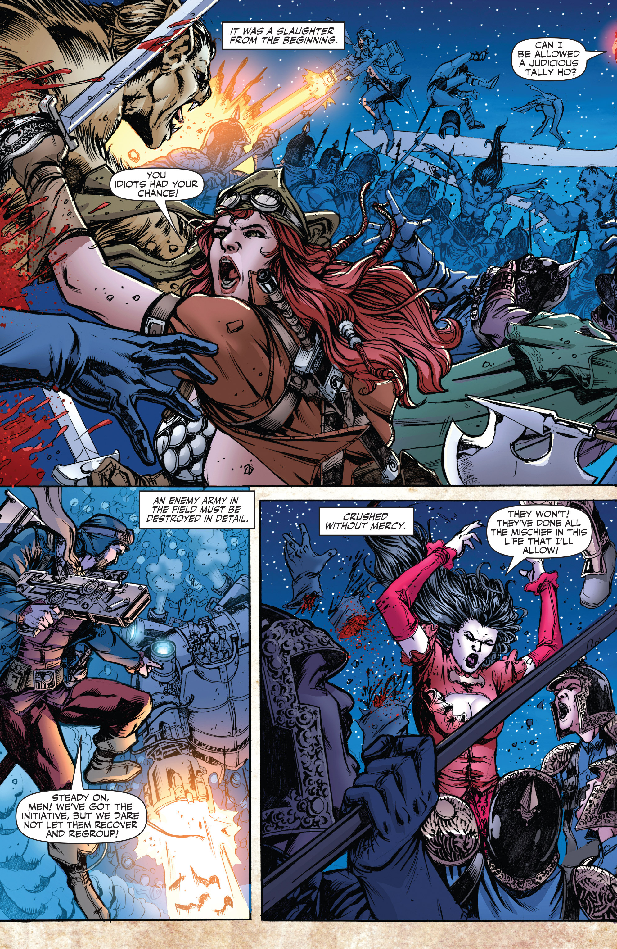 Read online Legenderry: A Steampunk Adventure comic -  Issue #7 - 19