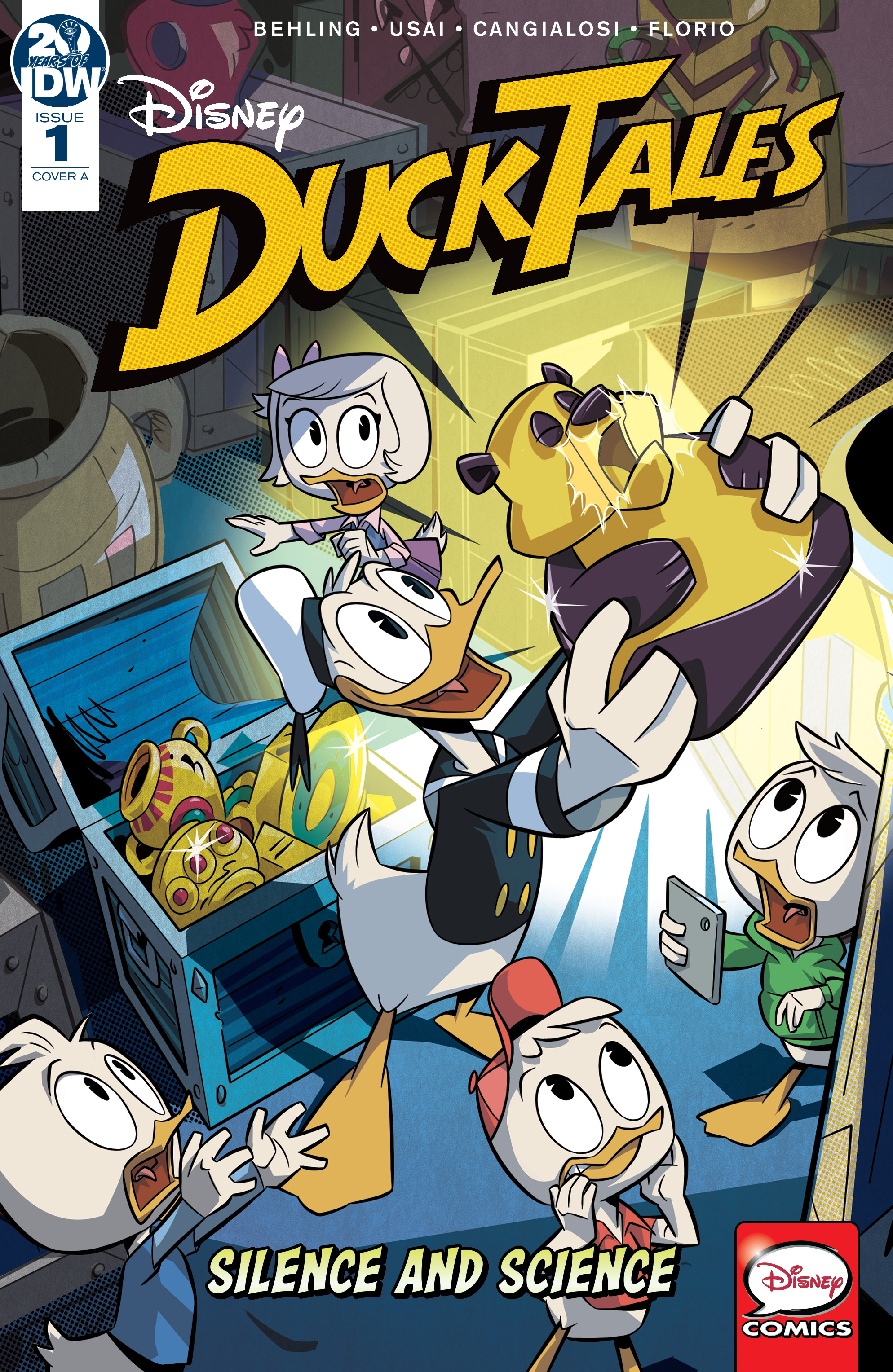 Read online DuckTales: Silence and Science comic -  Issue #1 - 1