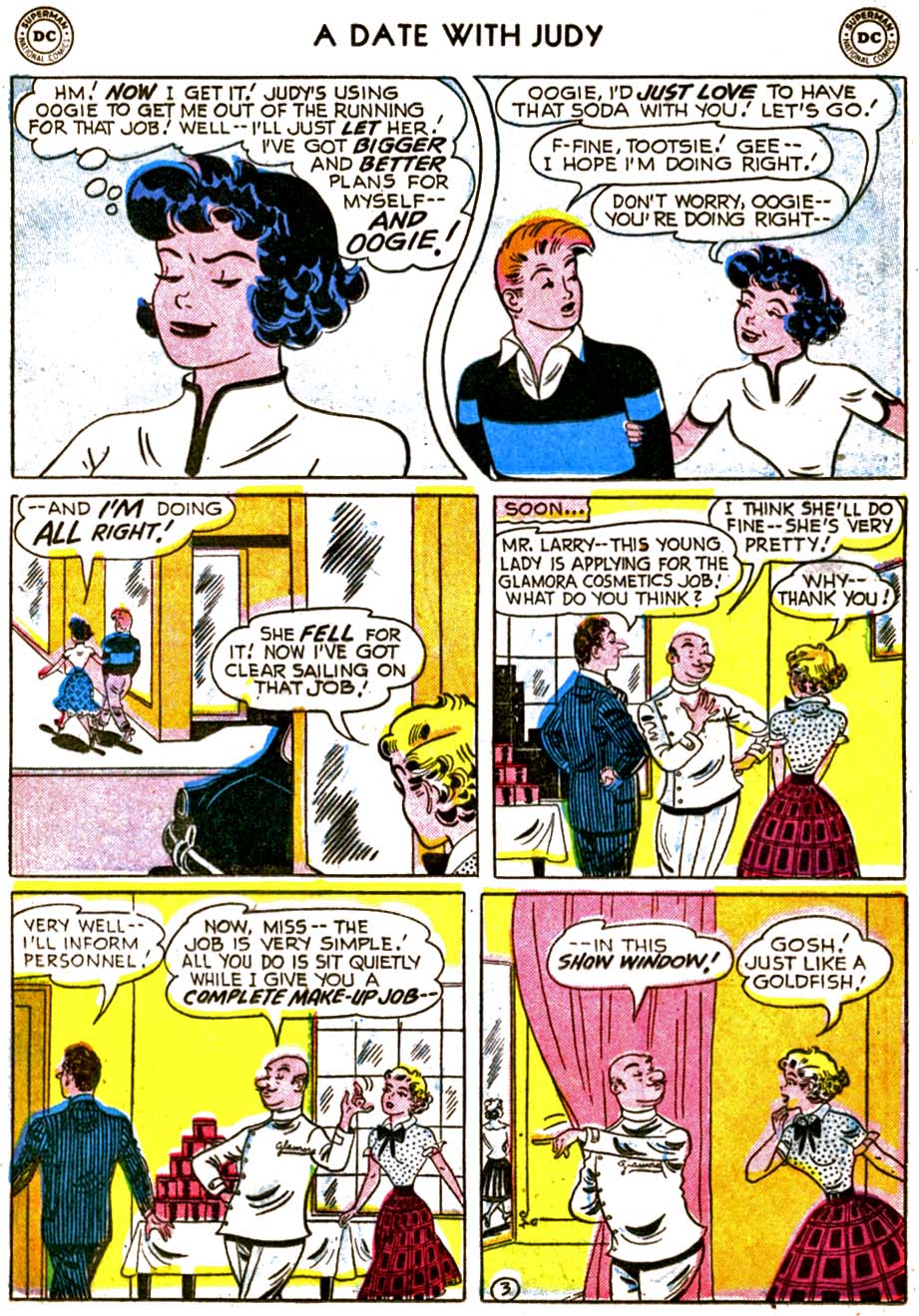 Read online A Date with Judy comic -  Issue #50 - 13
