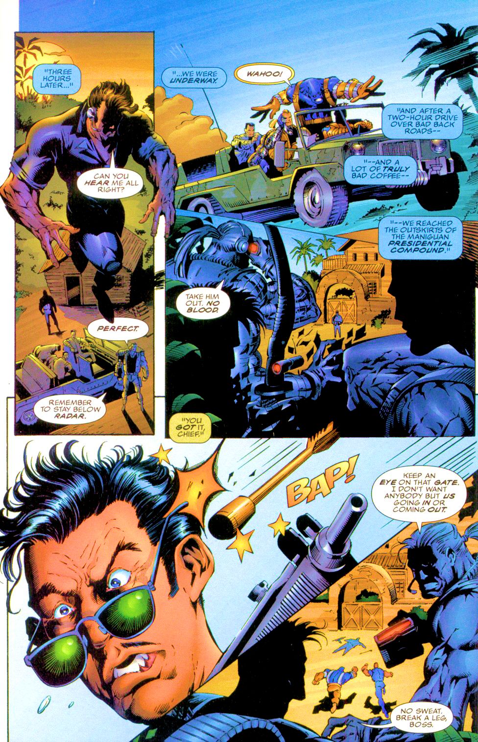 Read online Codename: Strykeforce comic -  Issue #0 - 18