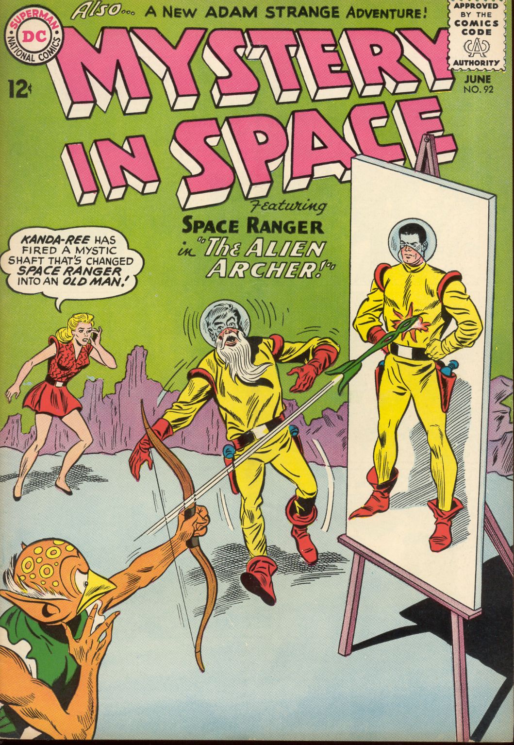 Read online Mystery in Space (1951) comic -  Issue #92 - 1