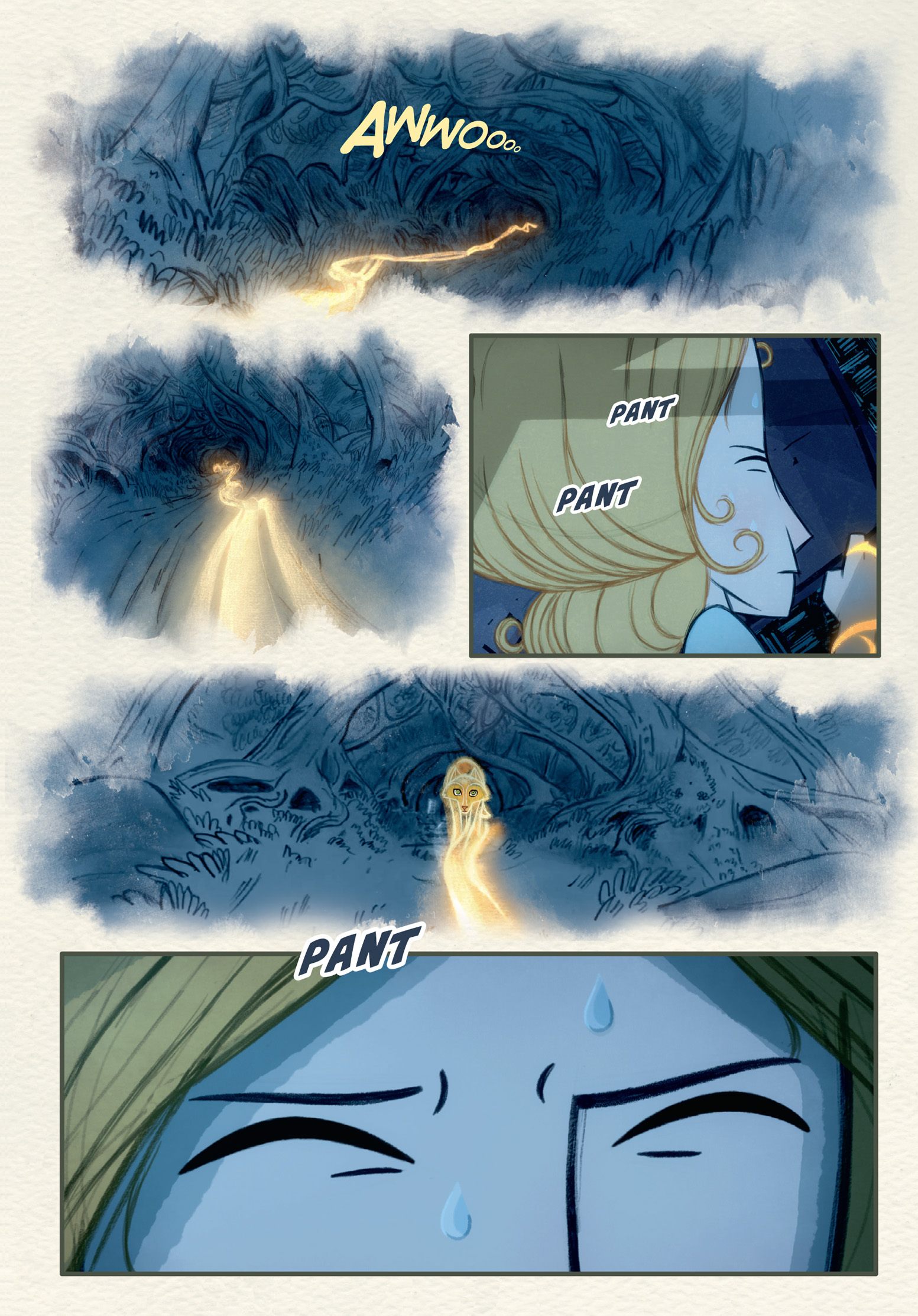 Read online Wolfwalkers: The Graphic Novel comic -  Issue # TPB (Part 2) - 24